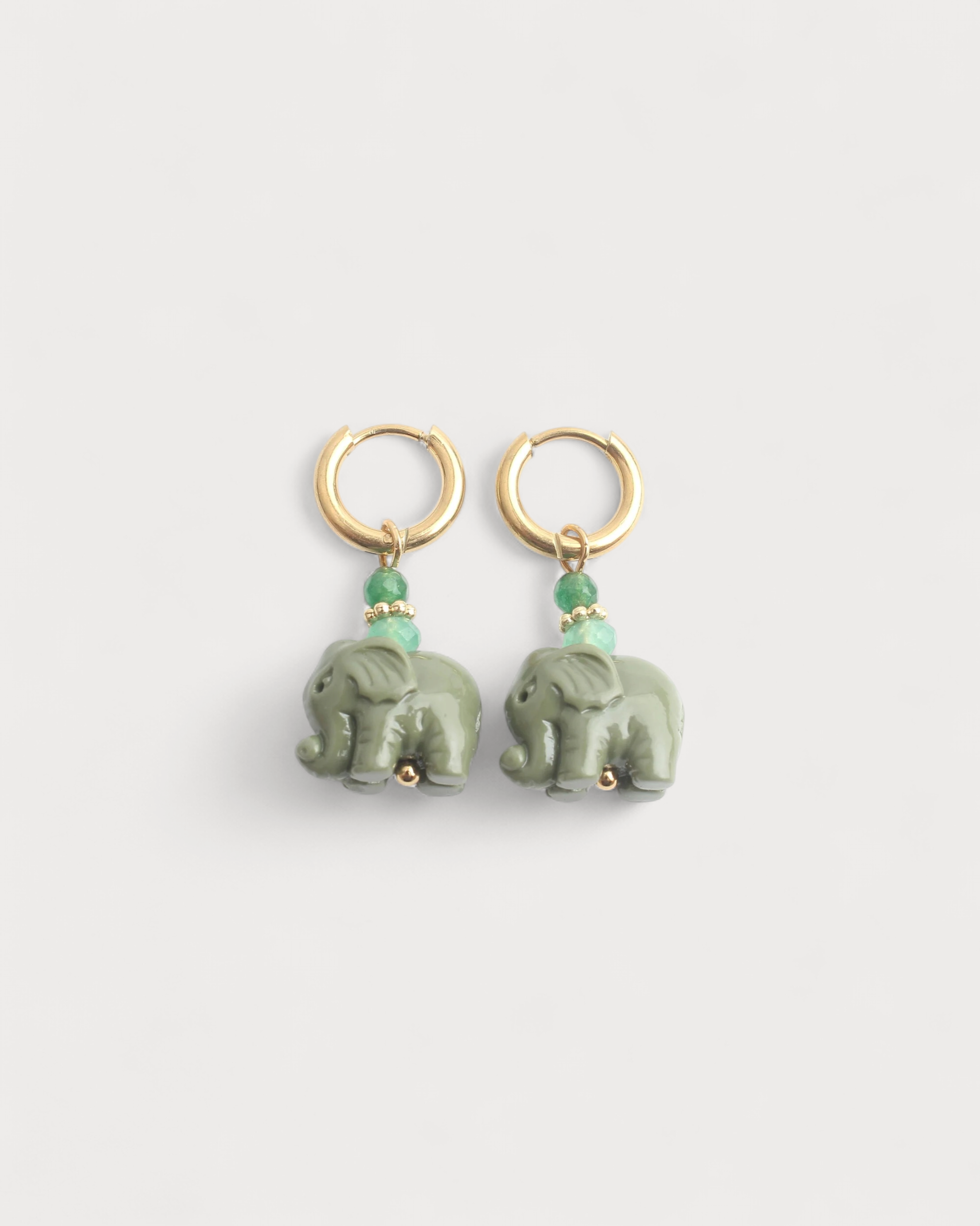 Elephant - Ohrringe - Edelstahl