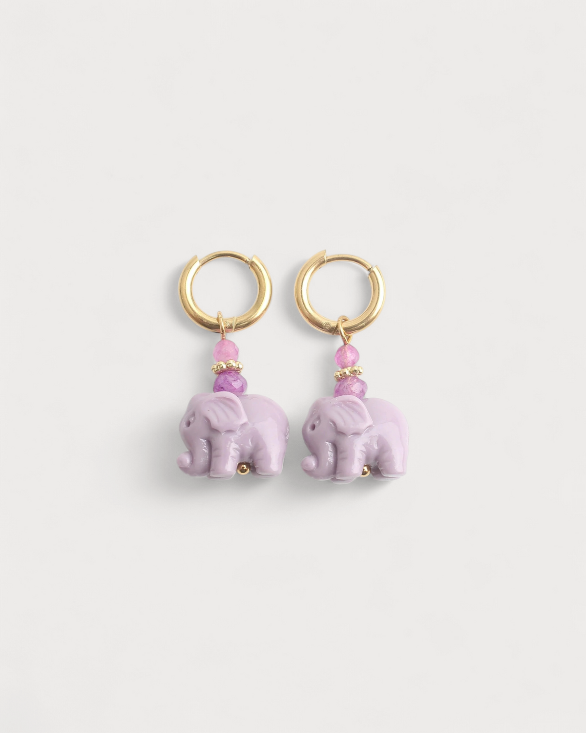 Elephant - Ohrringe - Edelstahl