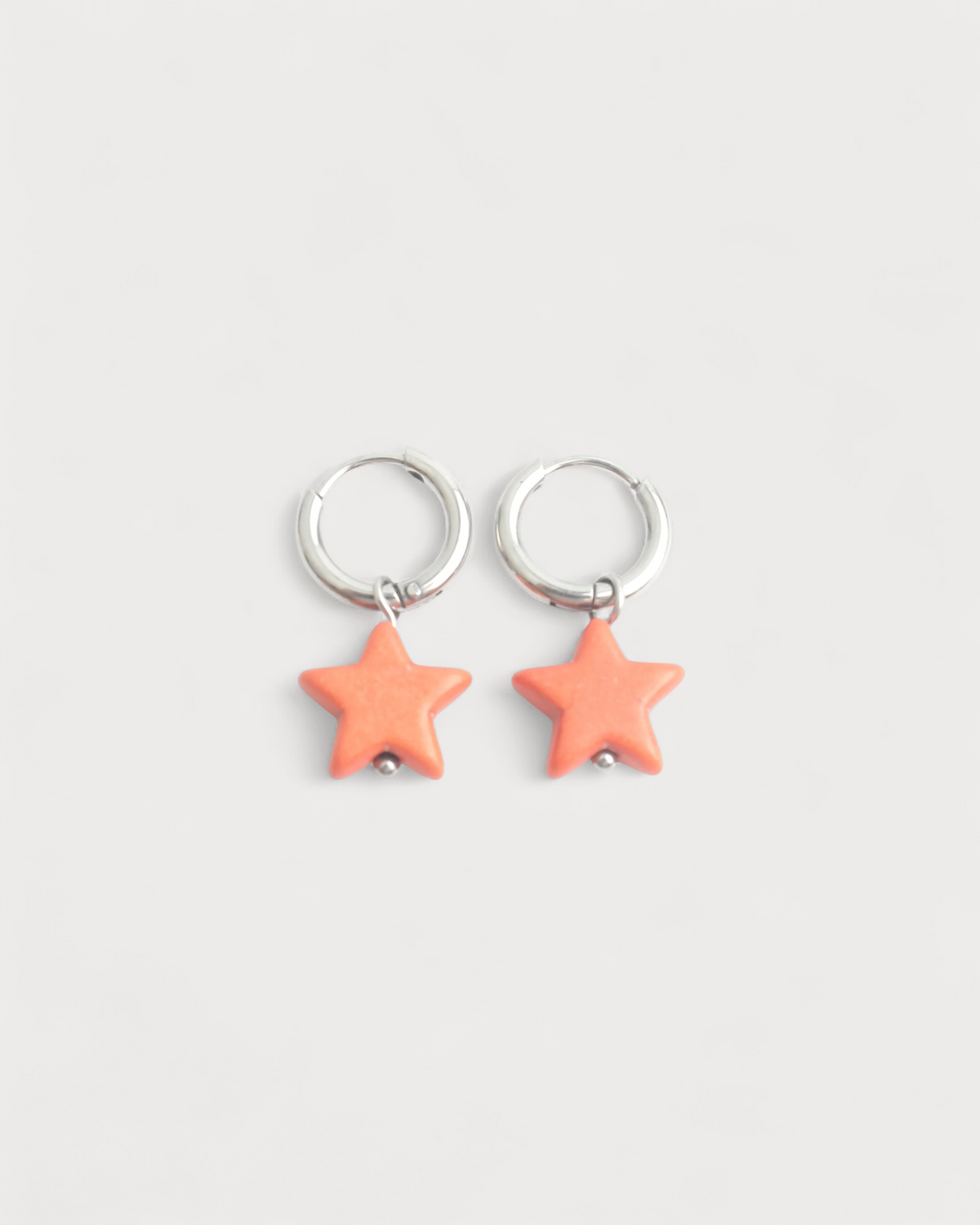 Bright Star - Ohrringe - Naturstein - Edelstahl