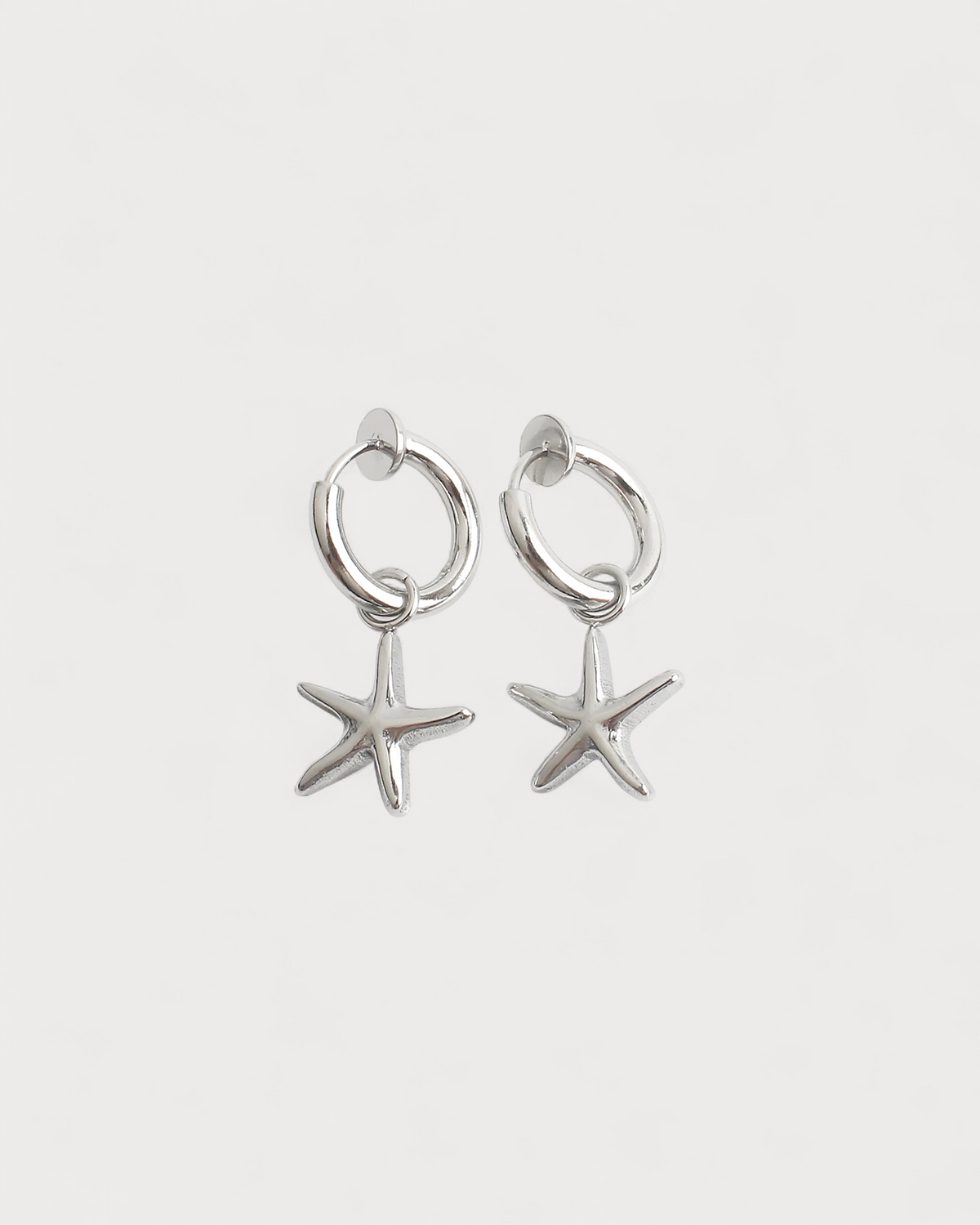 Ocean Star - Ohrringe - Clip On - Edelstahl