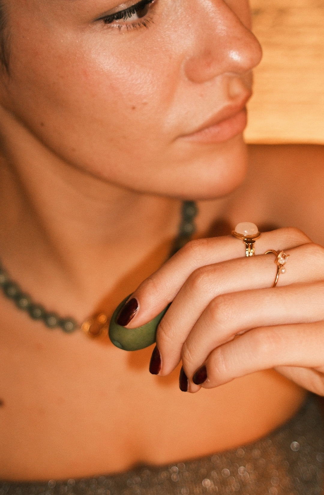 Leonie - Ring - Edelstahl - Verstellbar