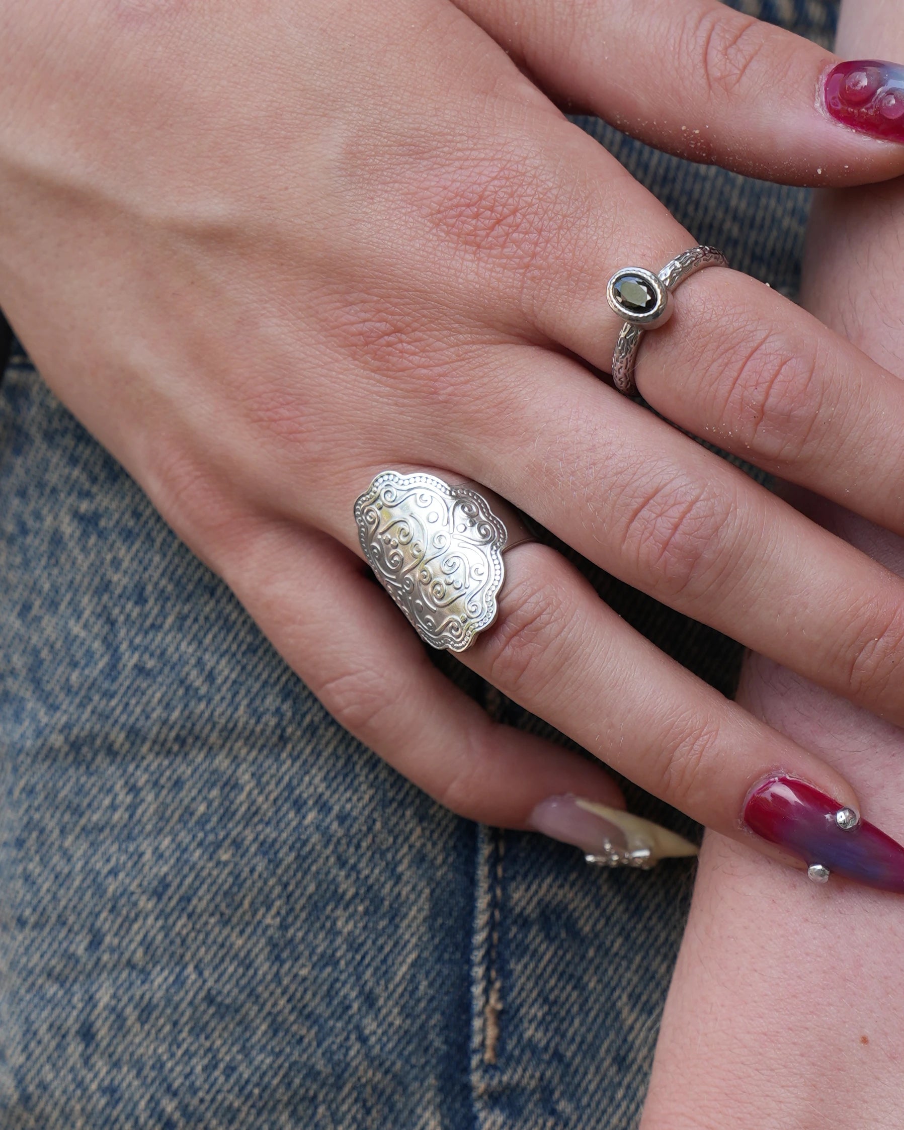 Tove - Ring - Edelstahl - Verstellbar