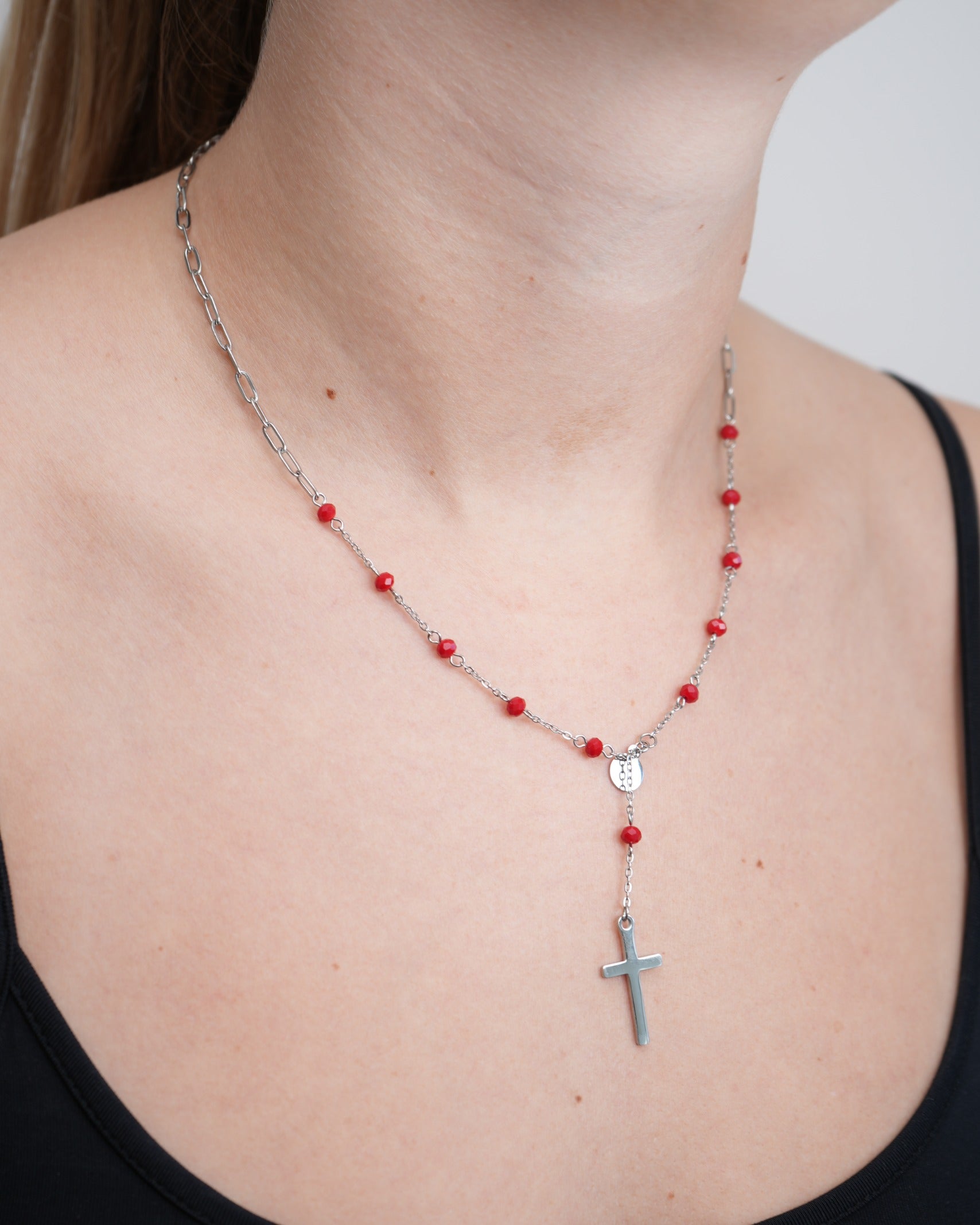 Faith - Halskette - Edelstahl