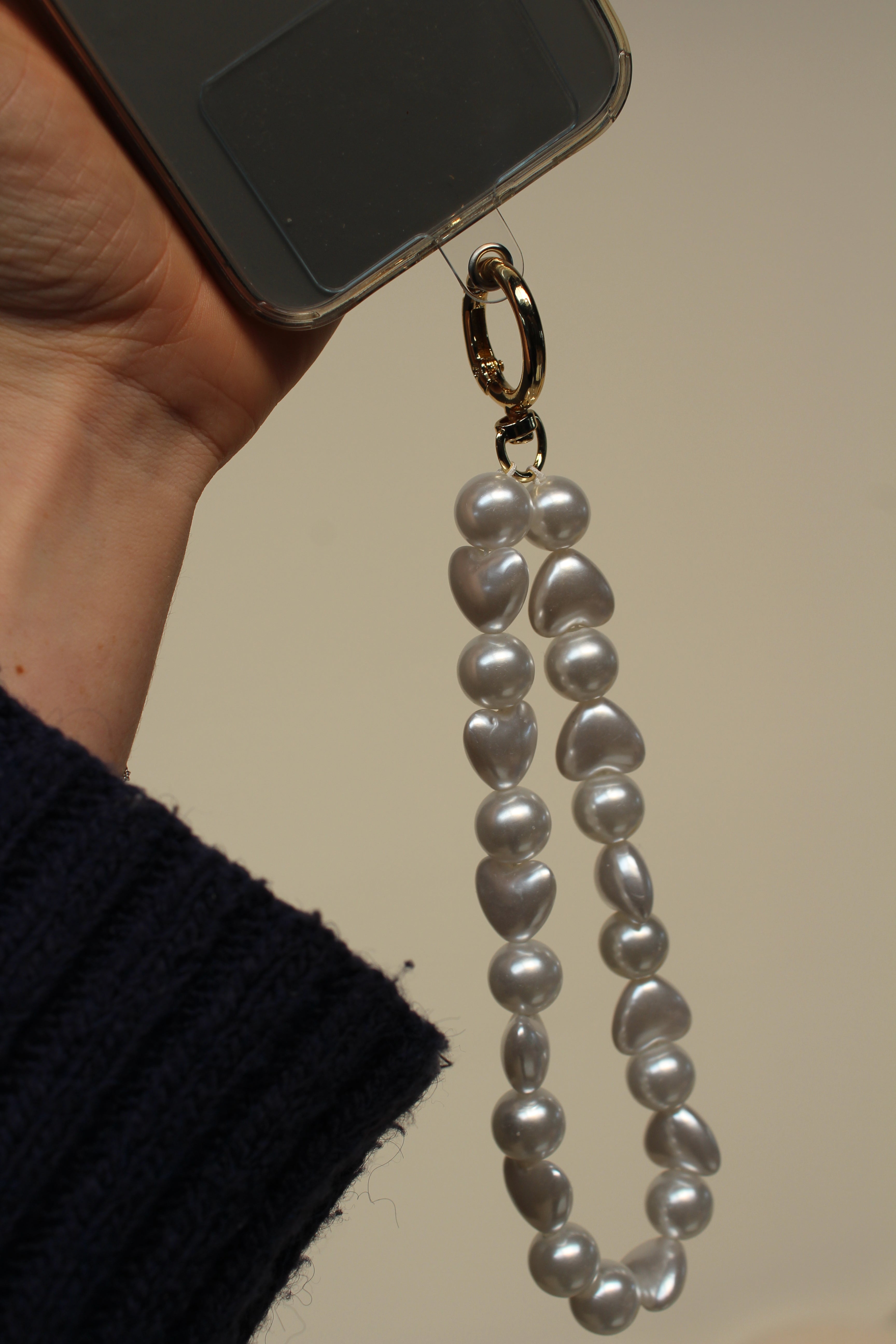 Miley - Handy-Lanyard - Edelstahl