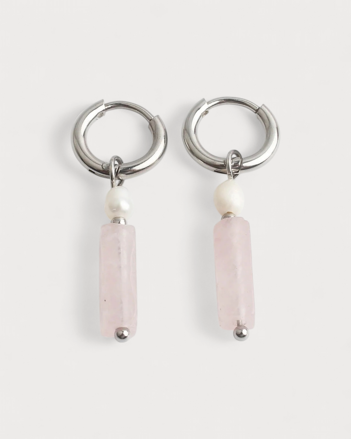 Dora & Pearl - Ohrringe - Naturstein - Edelstahl