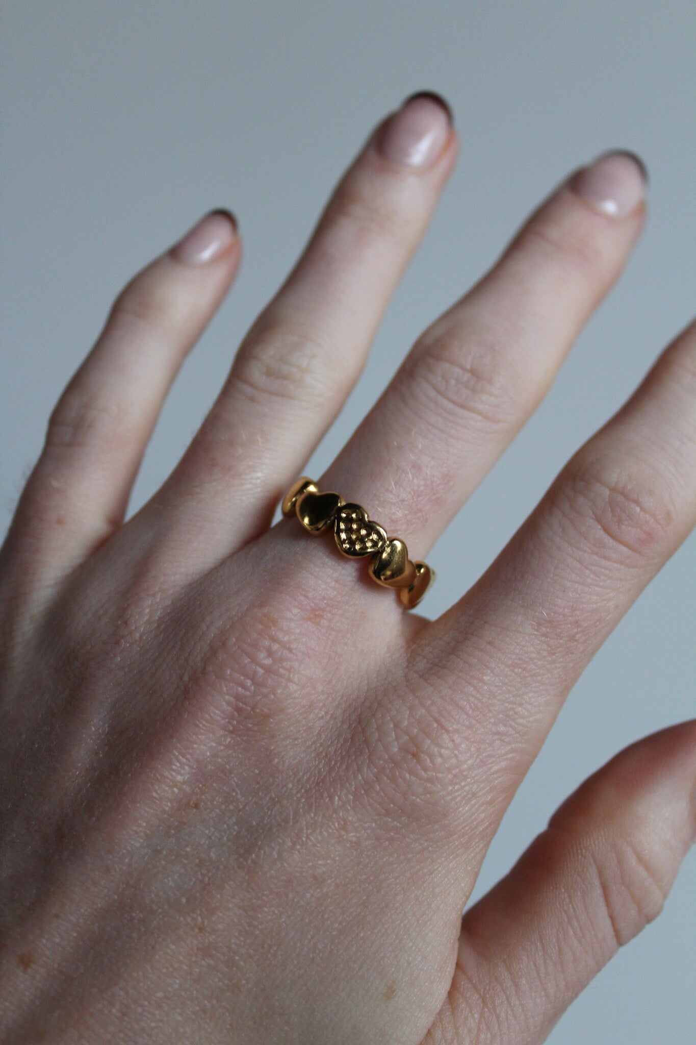 Lover - Ring - Edelstahl - Verstellbar