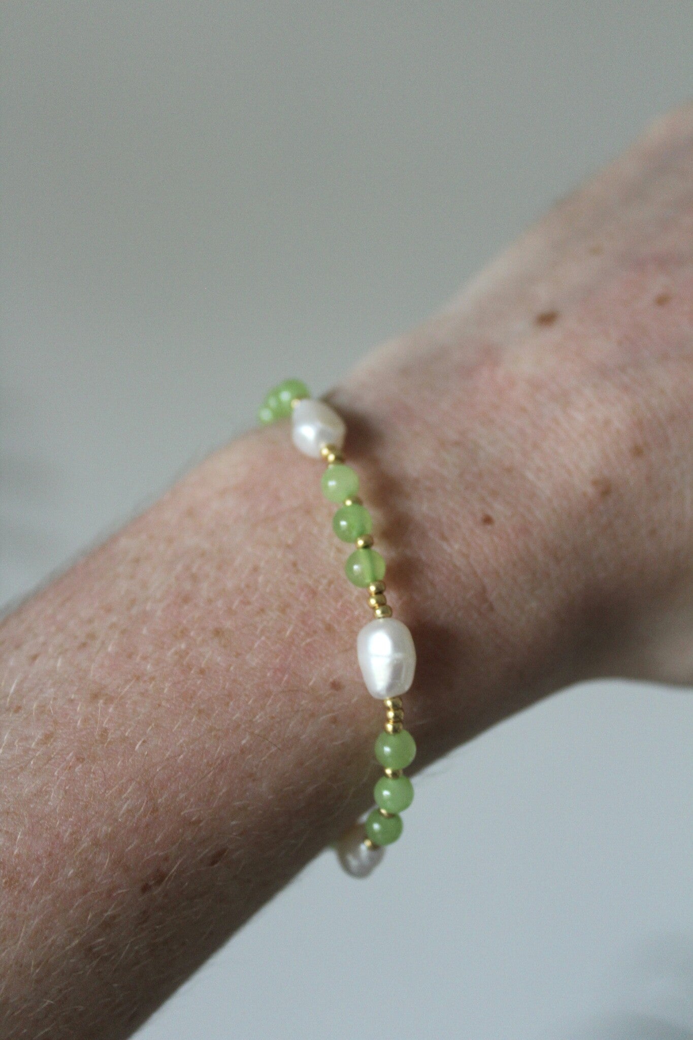 Kira - Armband - Naturstein - Edelstahl