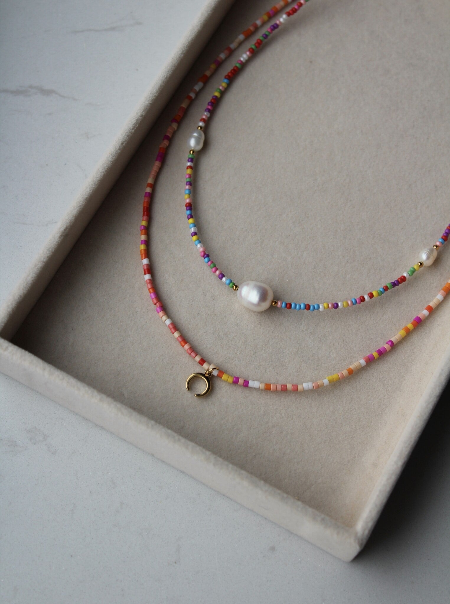 Pearls, Pearls, Pearls - Halskette - Edelstahl