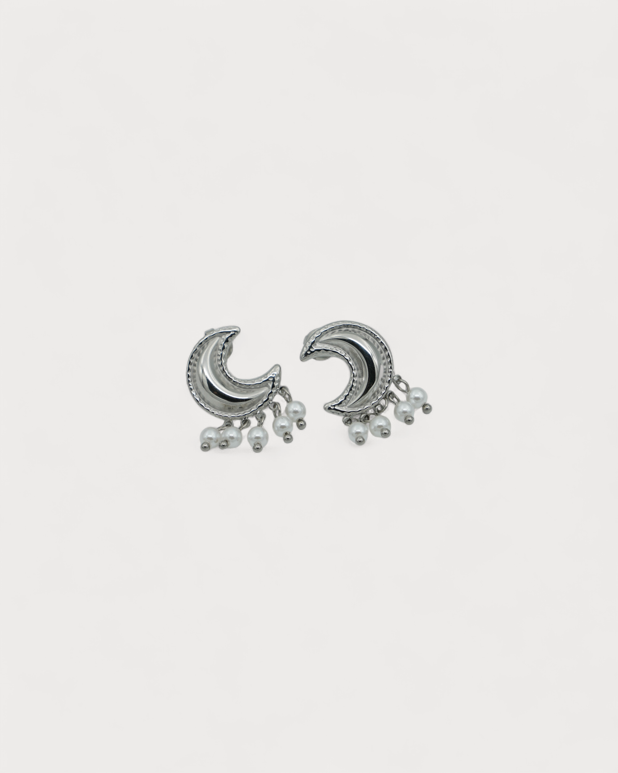 Moon Pearl - Ohrringe - Notbranded - Edelstahl