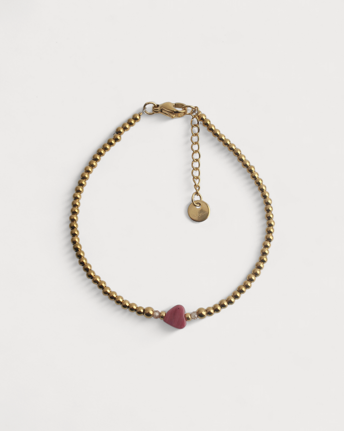 Jill - Armband - Naturstein - Edelstahl