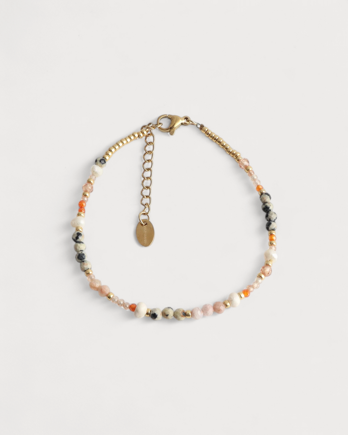 Diona - Bracciale - Pietra naturale - Acciaio inossidabile
