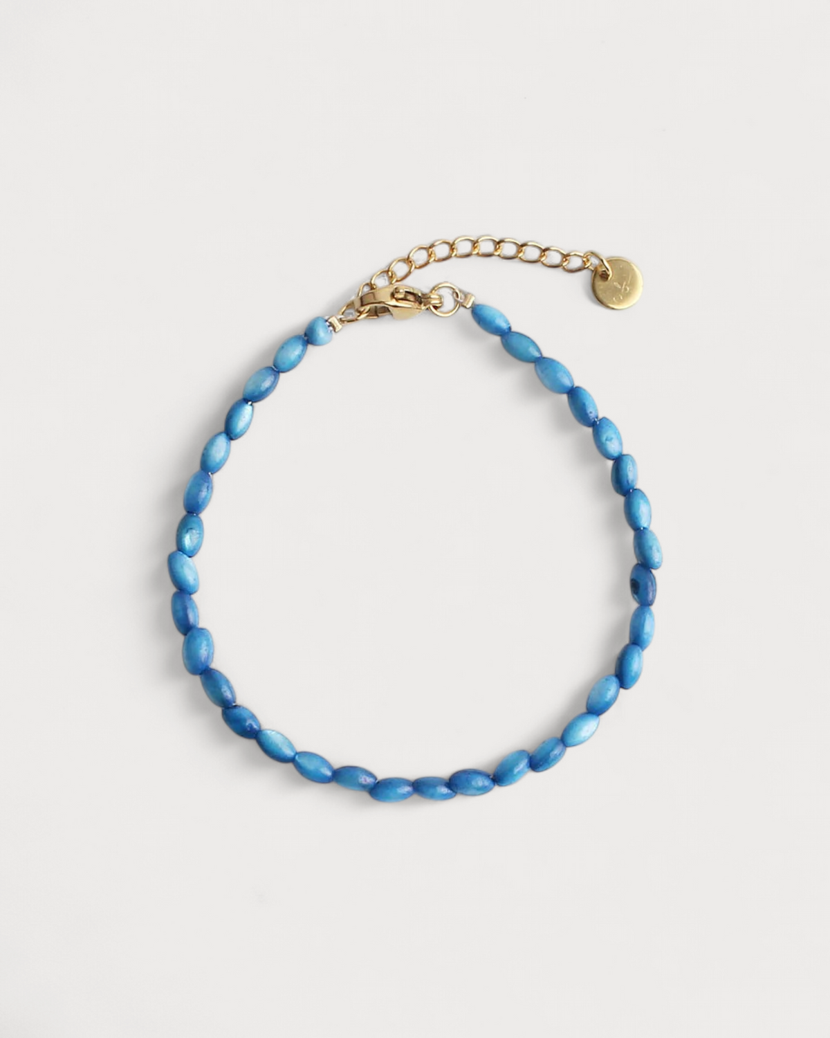 Echte Muschel - Armband - Edelstahl