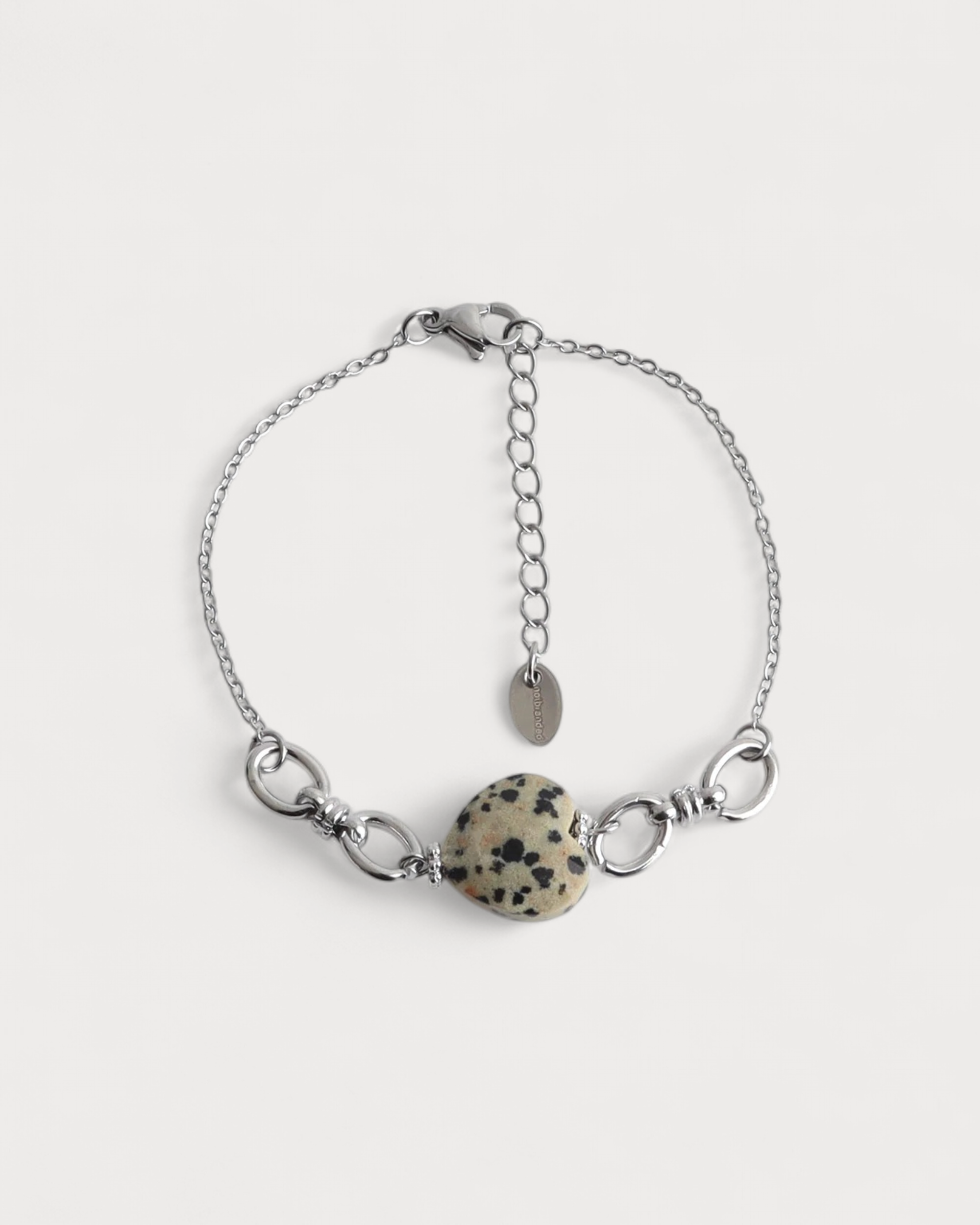 Crystel - Armband - Naturstein - Edelstahl