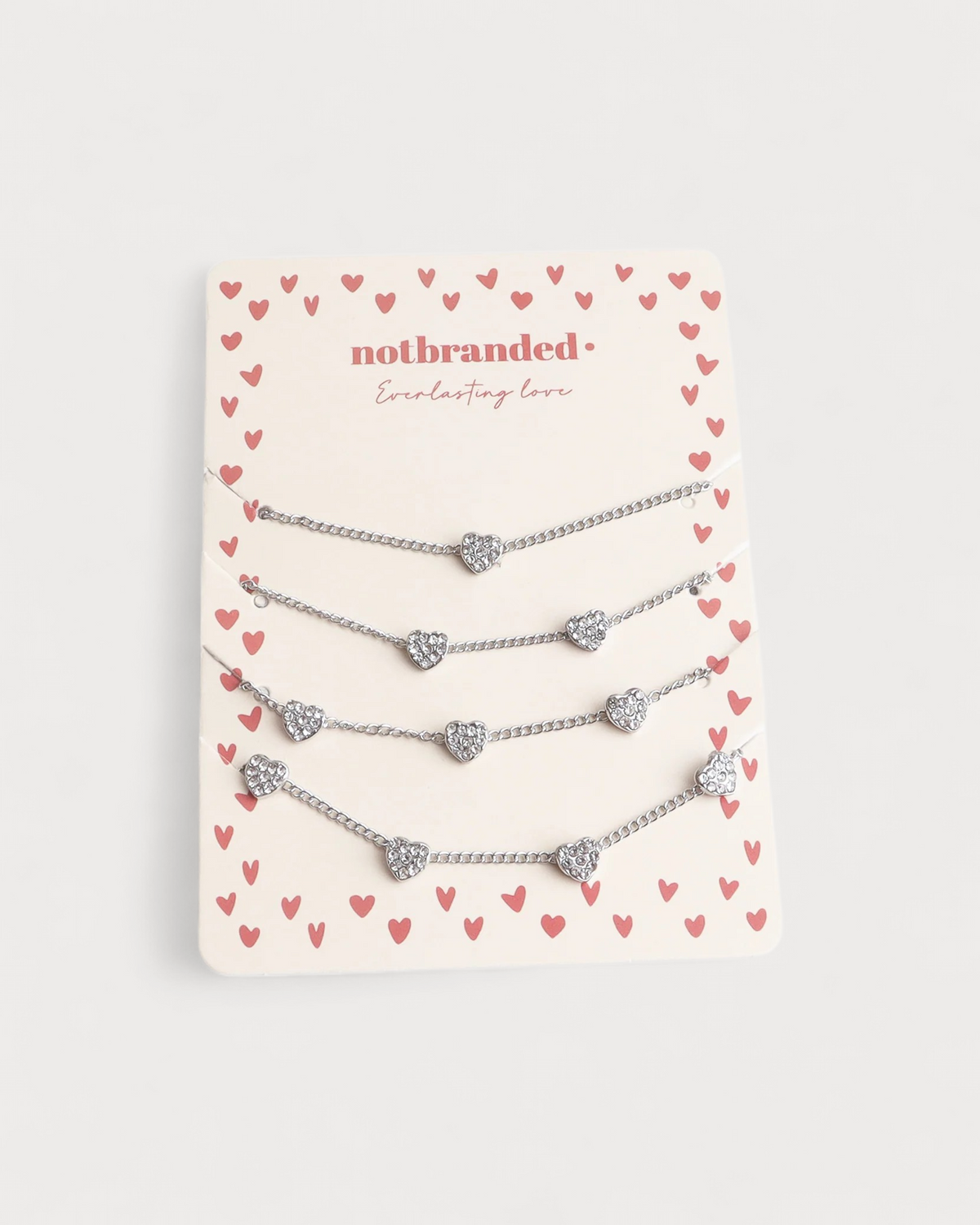 Everlasting love – Armband-Set (2, 3 oder 4) – Edelstahl