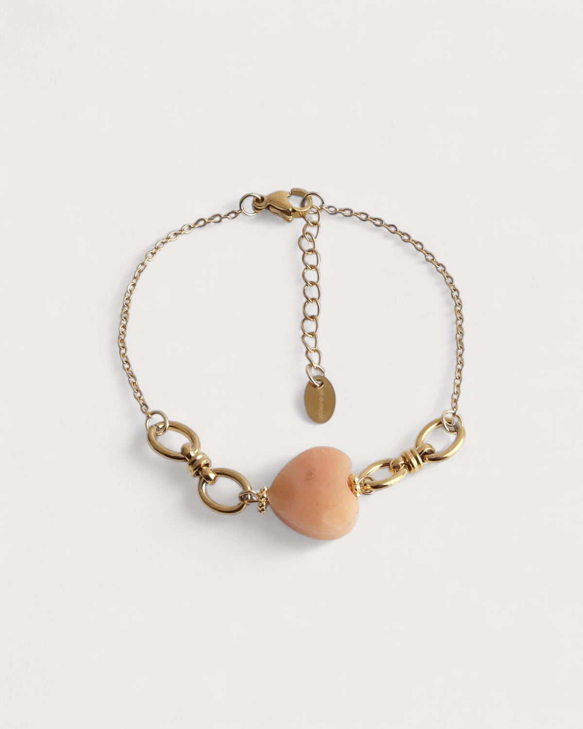 Crystel - Armband - Naturstein - Edelstahl