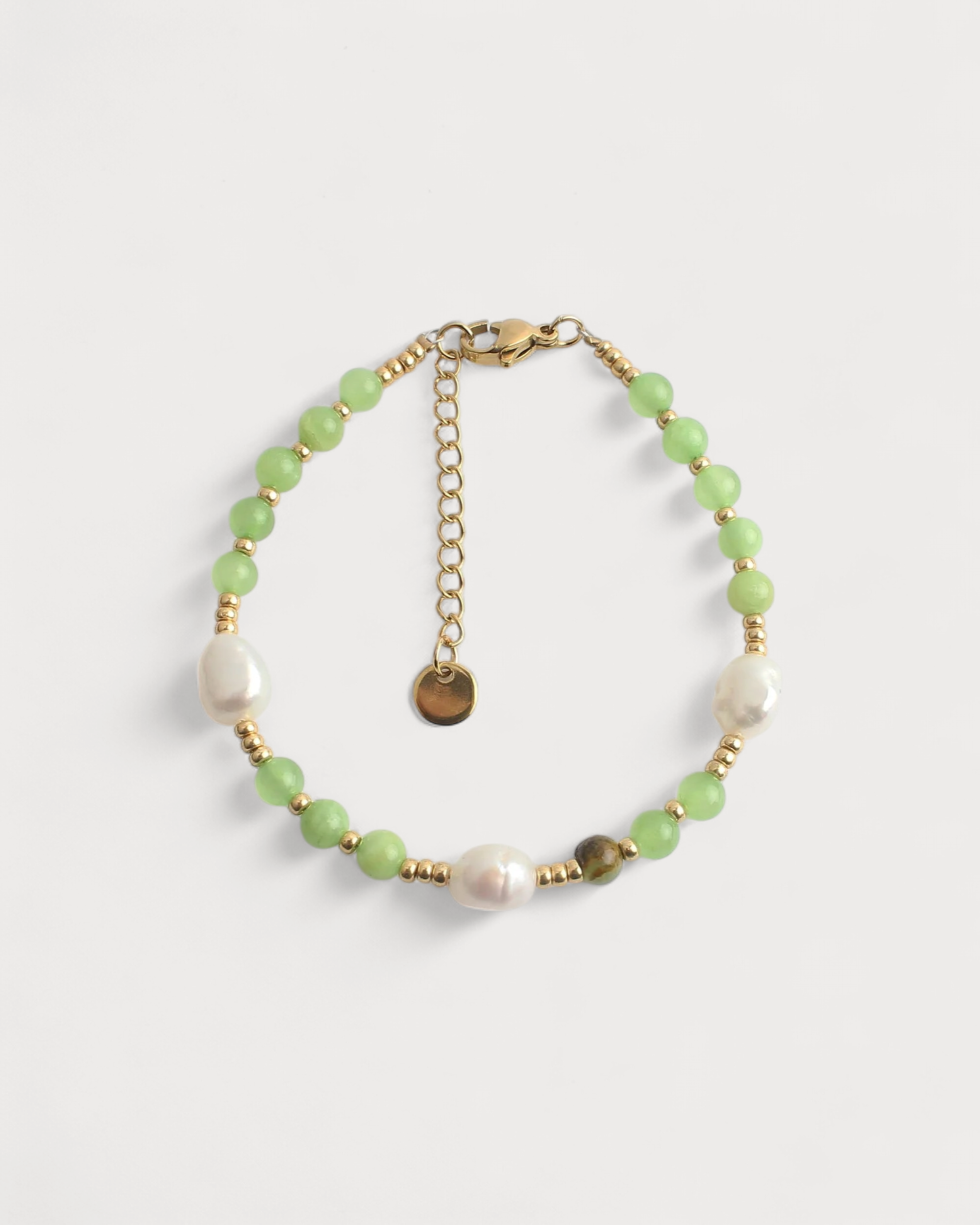 Kira - Armband - Naturstein - Edelstahl