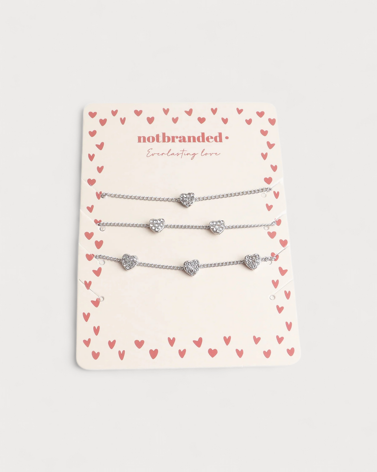 Everlasting love – Armband-Set (2, 3 oder 4) – Edelstahl