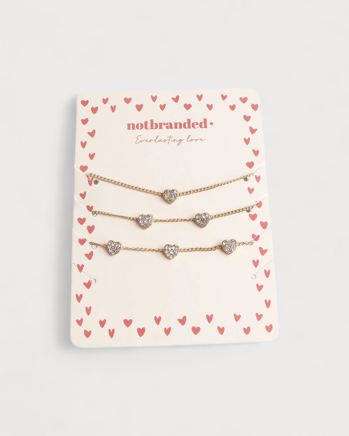 Everlasting love – Armband-Set (2, 3 oder 4) – Edelstahl