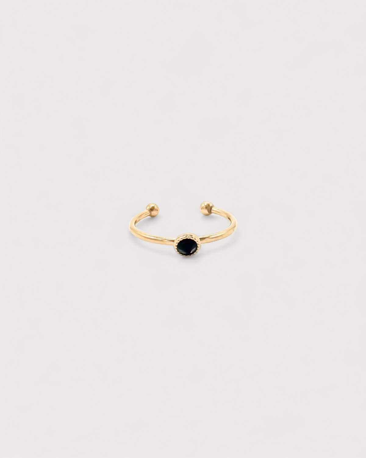 Strass - Ring - Edelstahl - Verstellbar