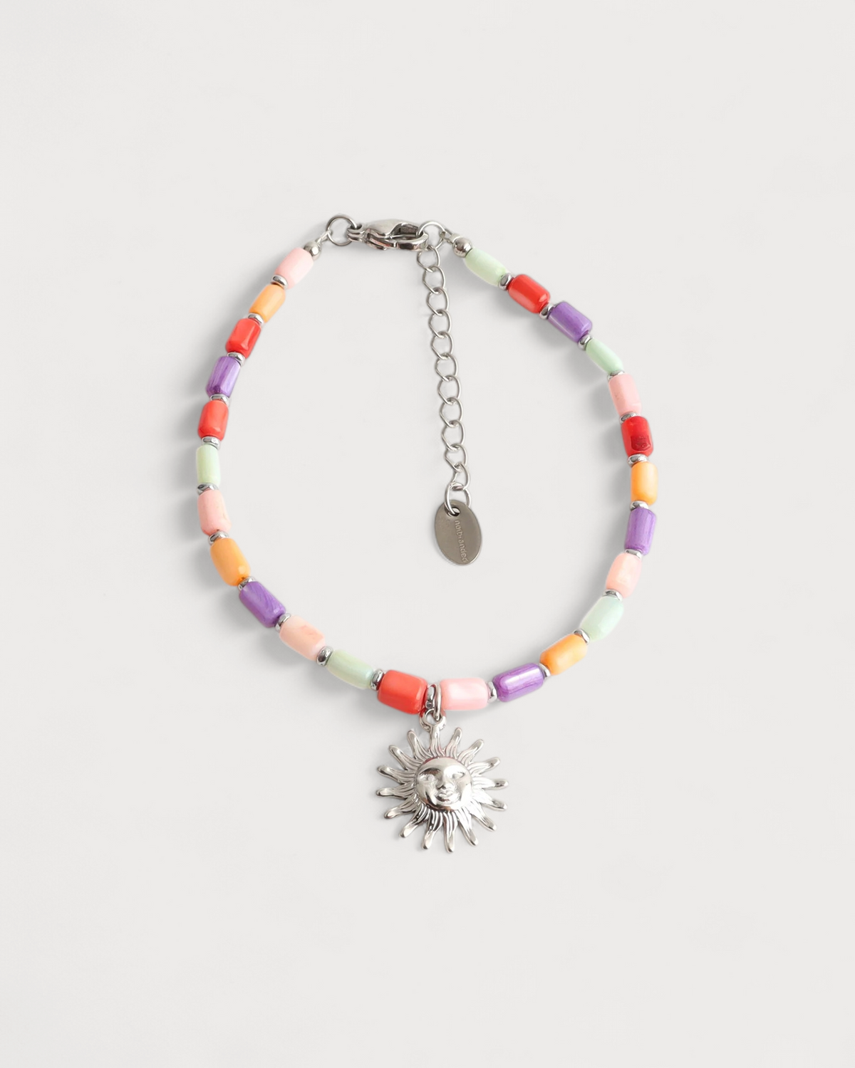 Sun Kissed - Armband - Naturstein - Edelstahl