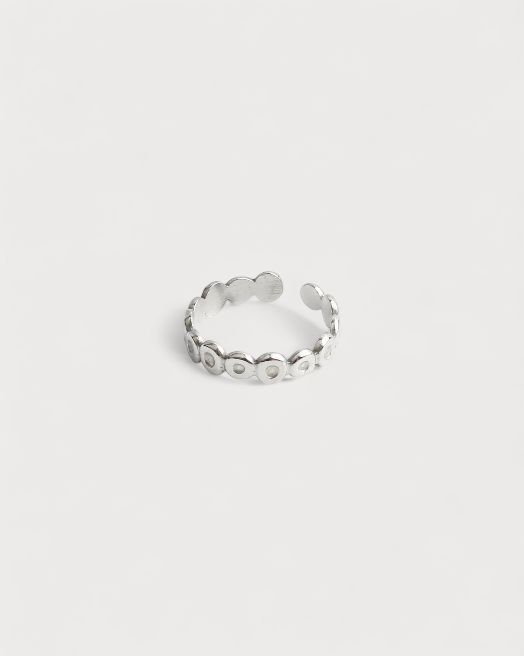 Olive - Ring - Edelstahl - Einstellbar