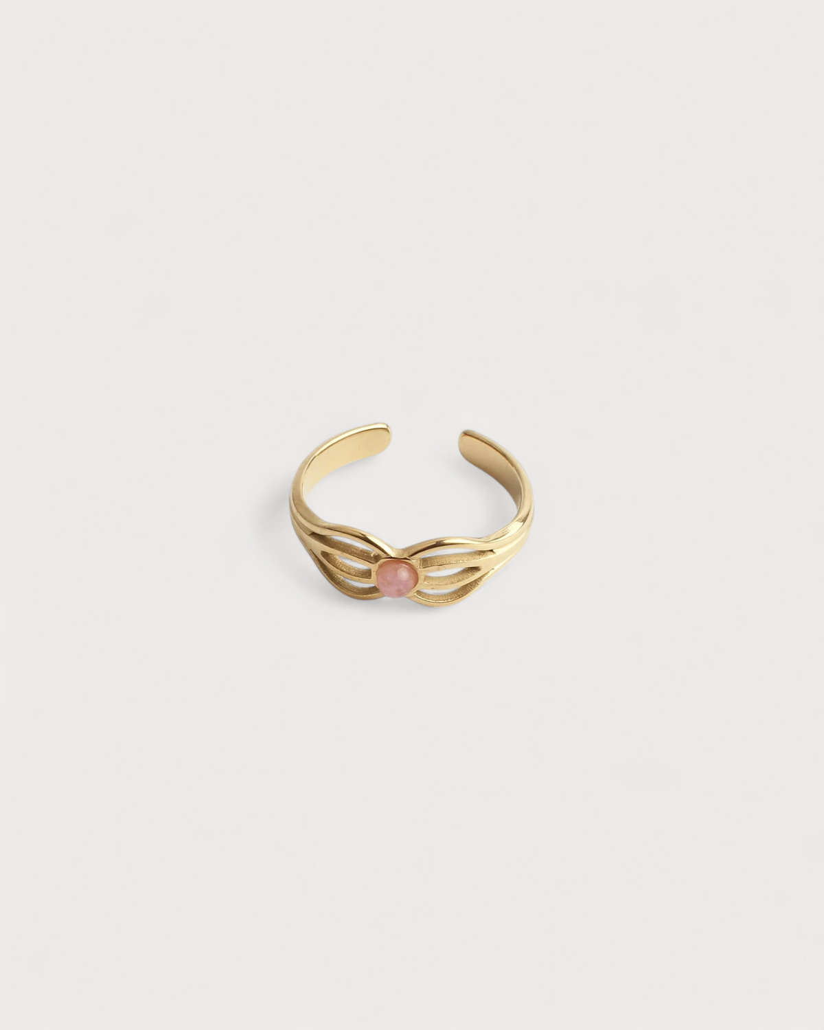 Camille - Ring - Edelstahl - verstellbar