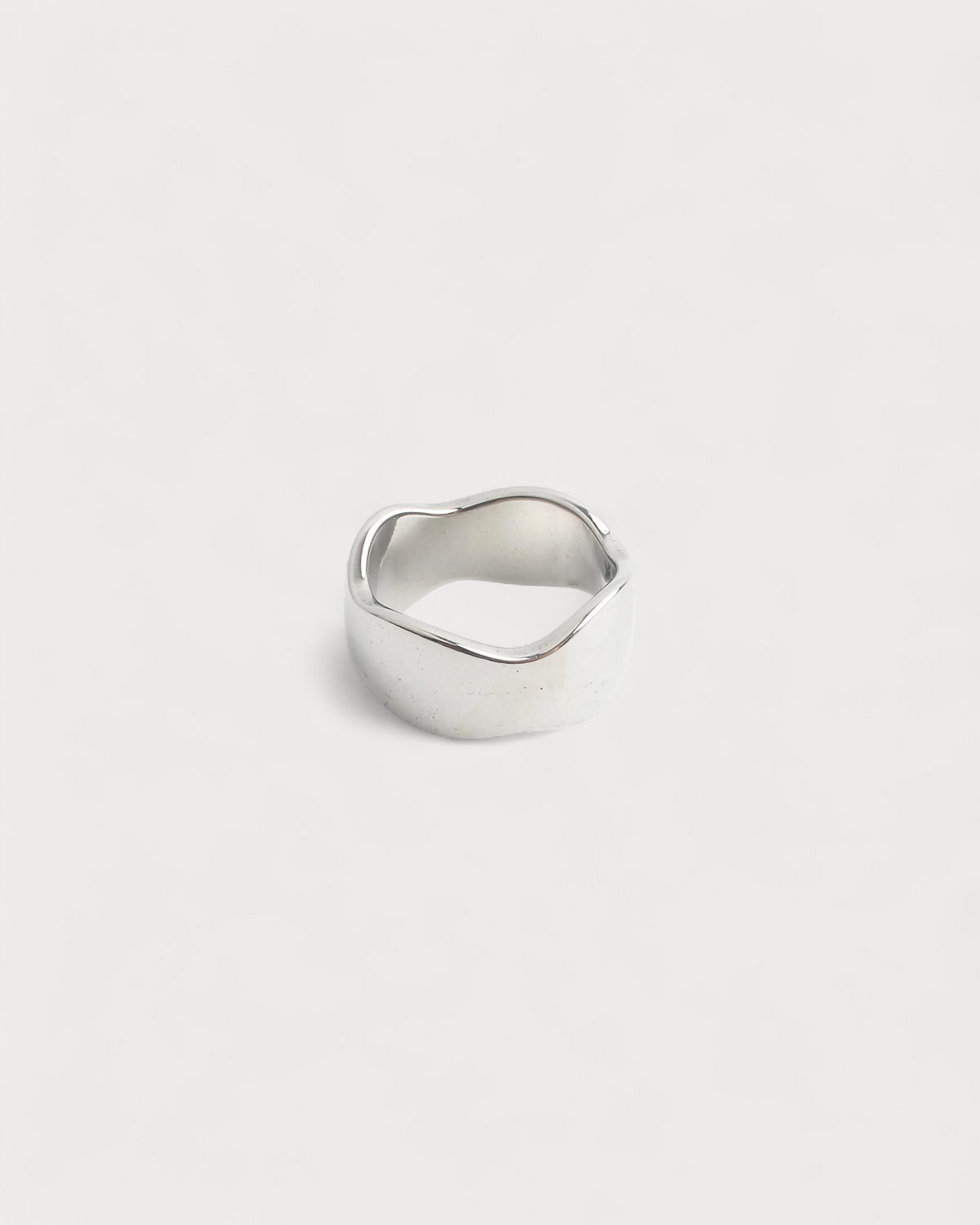 Wavey - Ring - Edelstahl