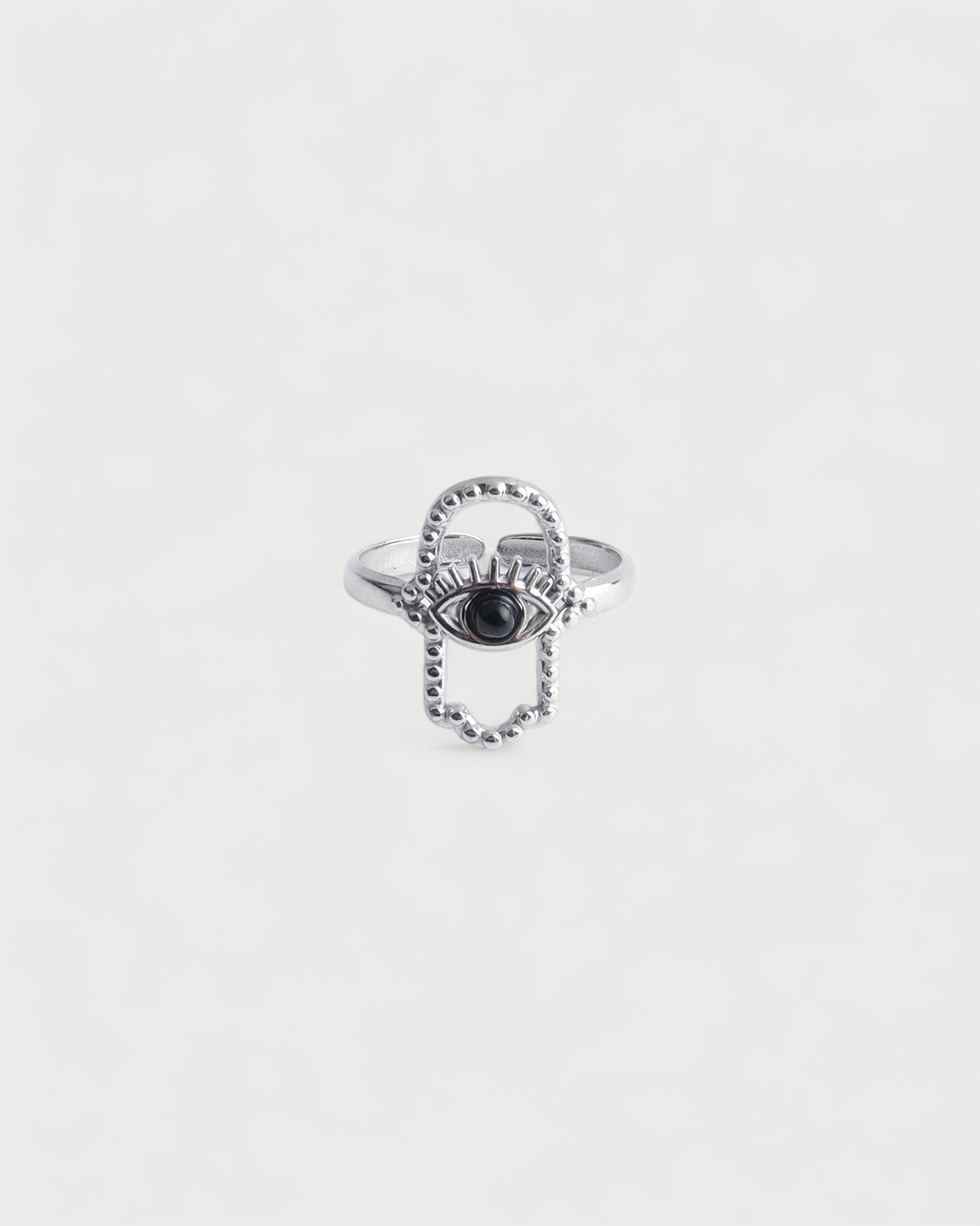 Zahra - Ring - Edelstahl - verstellbar