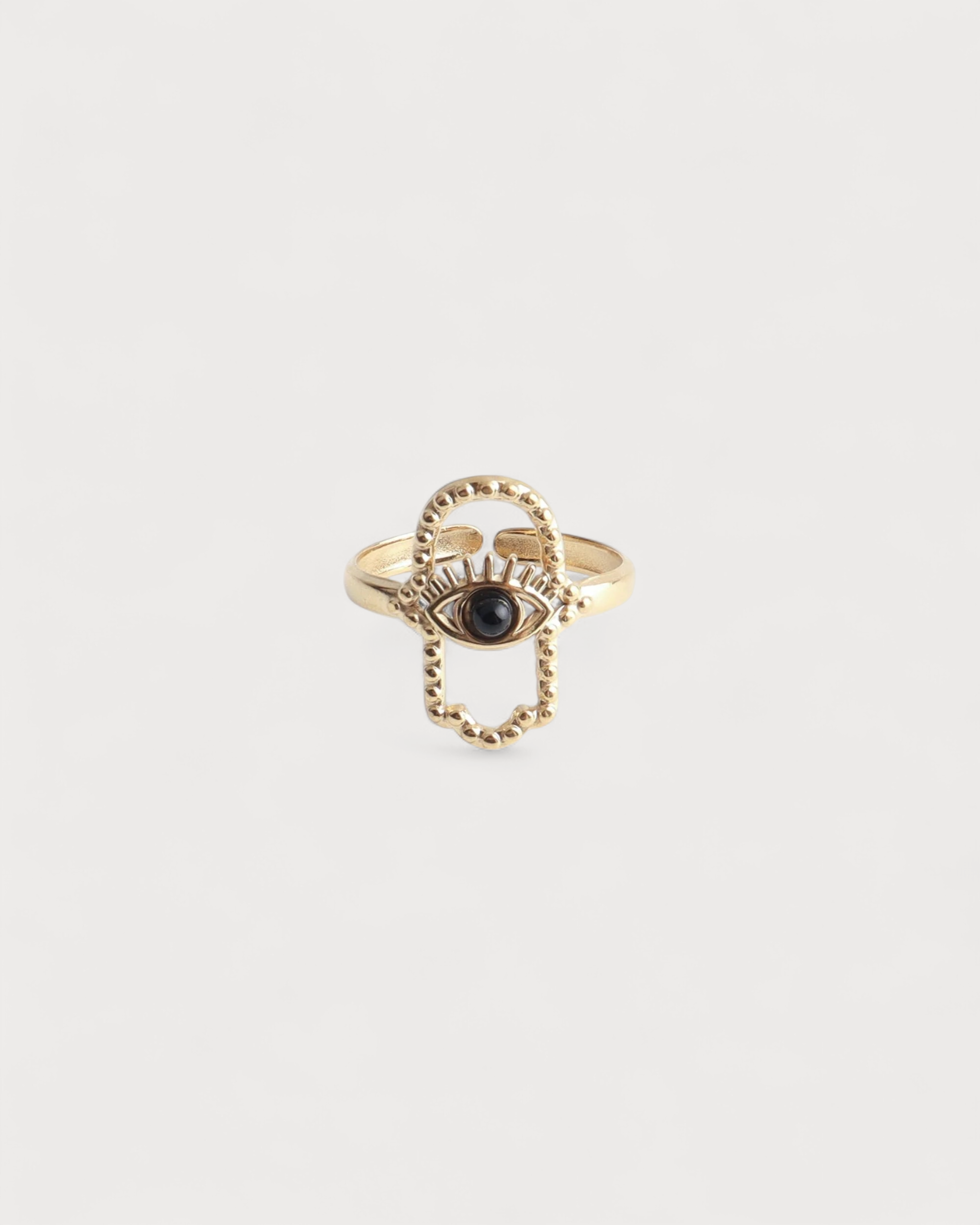 Zahra - Ring - Edelstahl - verstellbar