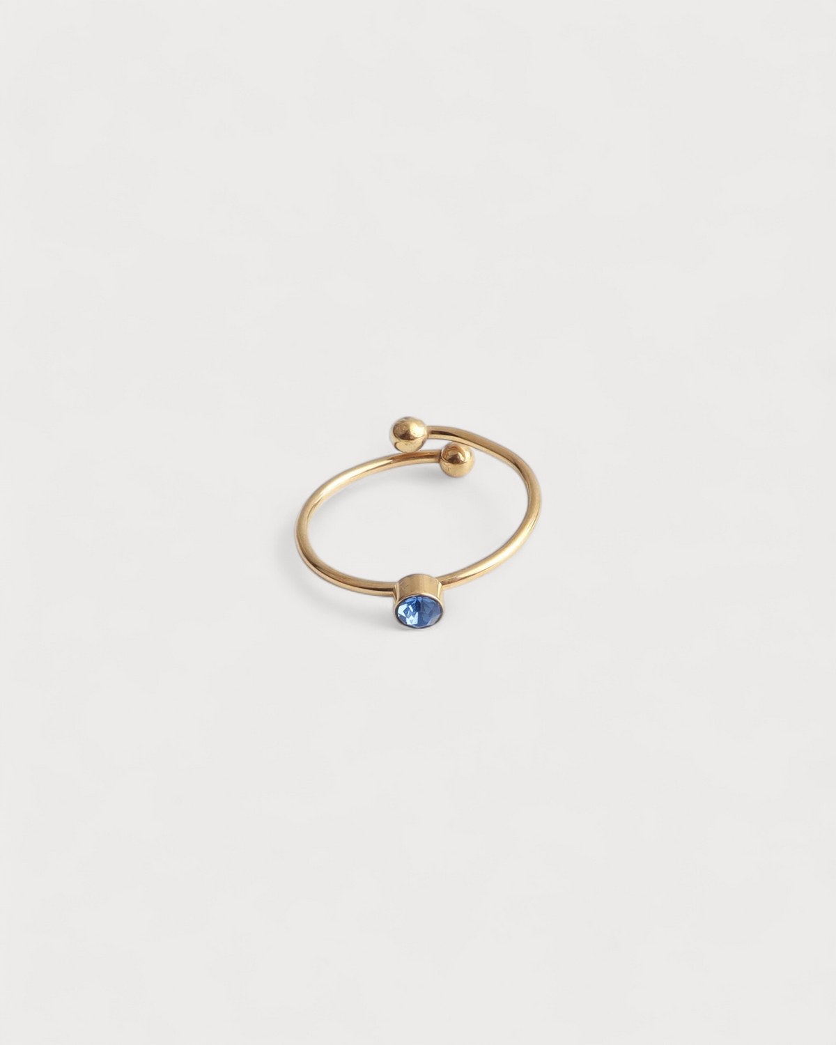 Isabella - Ring - Edelstahl - verstellbar