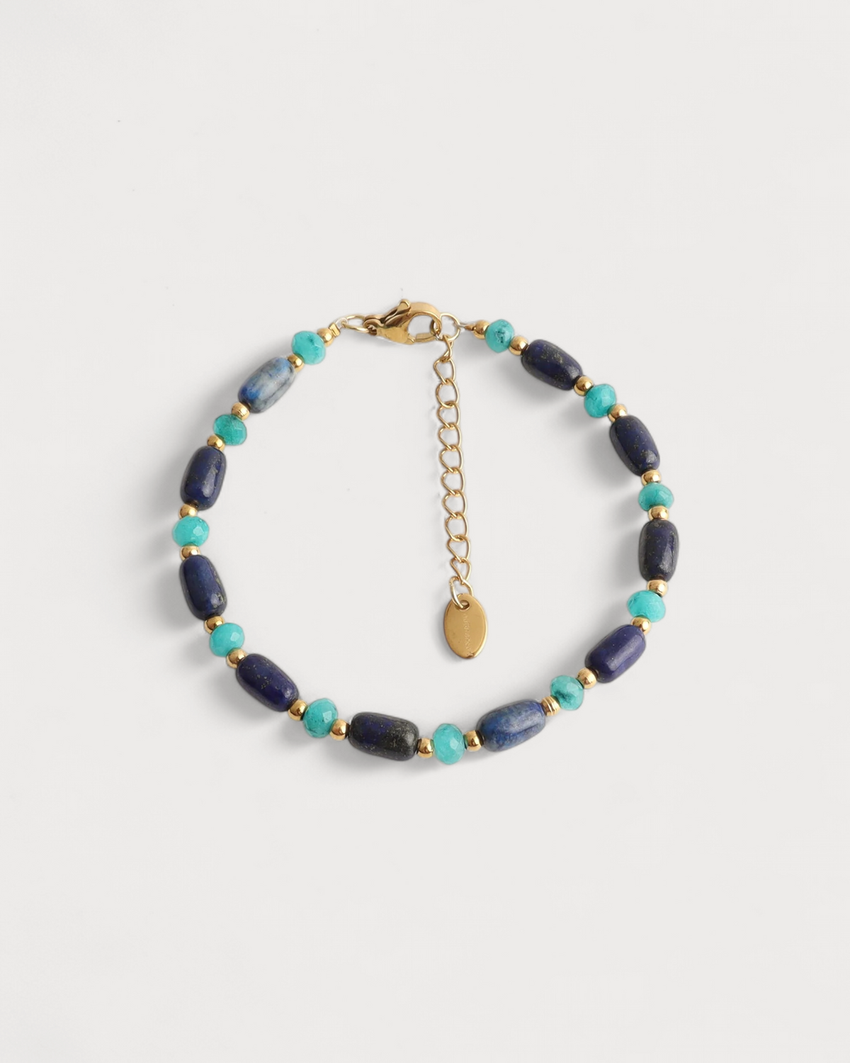 Avielle - Armband - Naturstein - Edelstahl