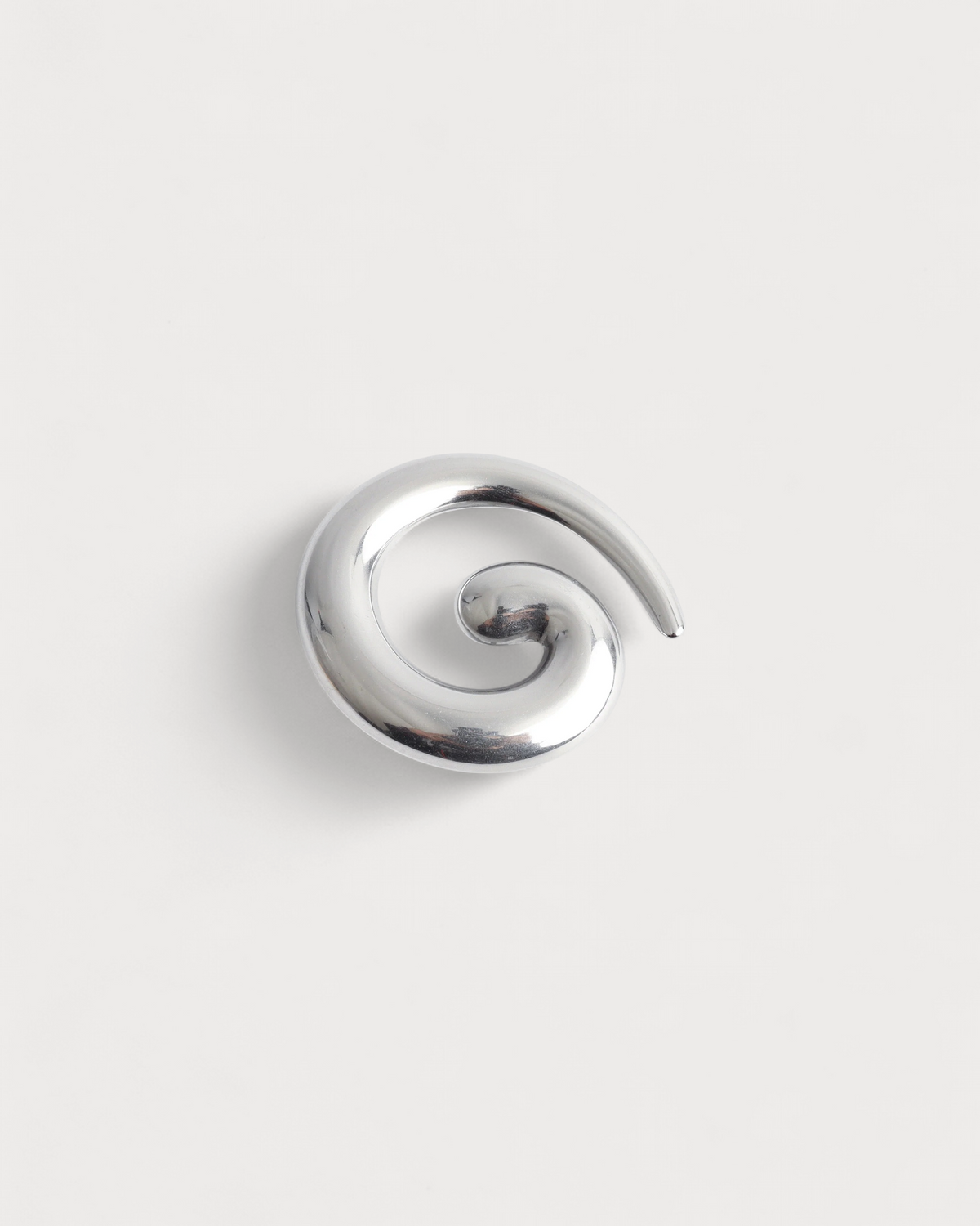 Swirl - Brosche - Edelstahl