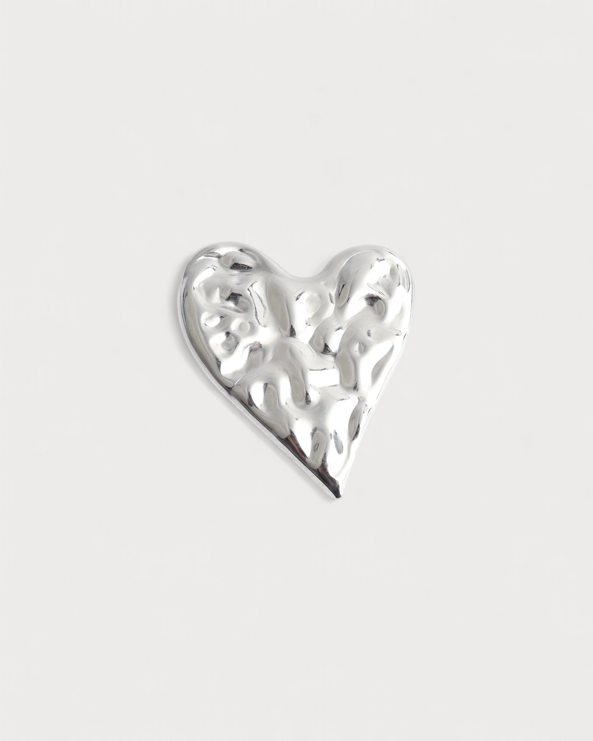 Heart - Brosche - Edelstahl