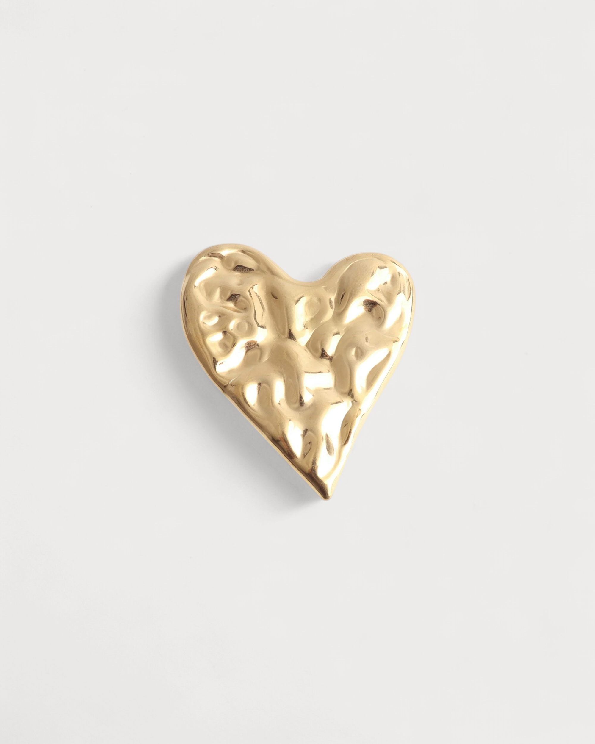 Heart - Brosche - Edelstahl