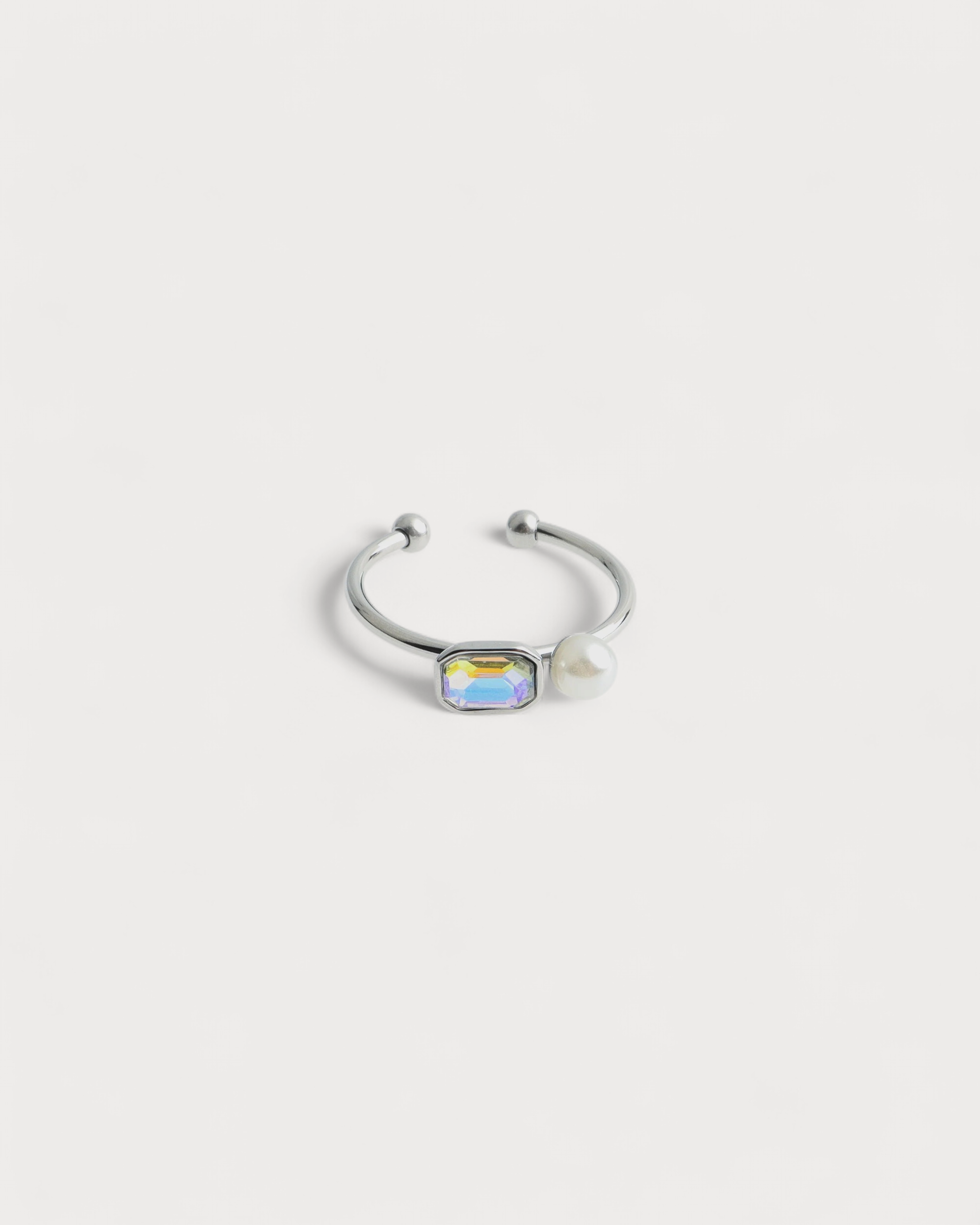 Claudette - Ring - Edelstahl - Verstellbar