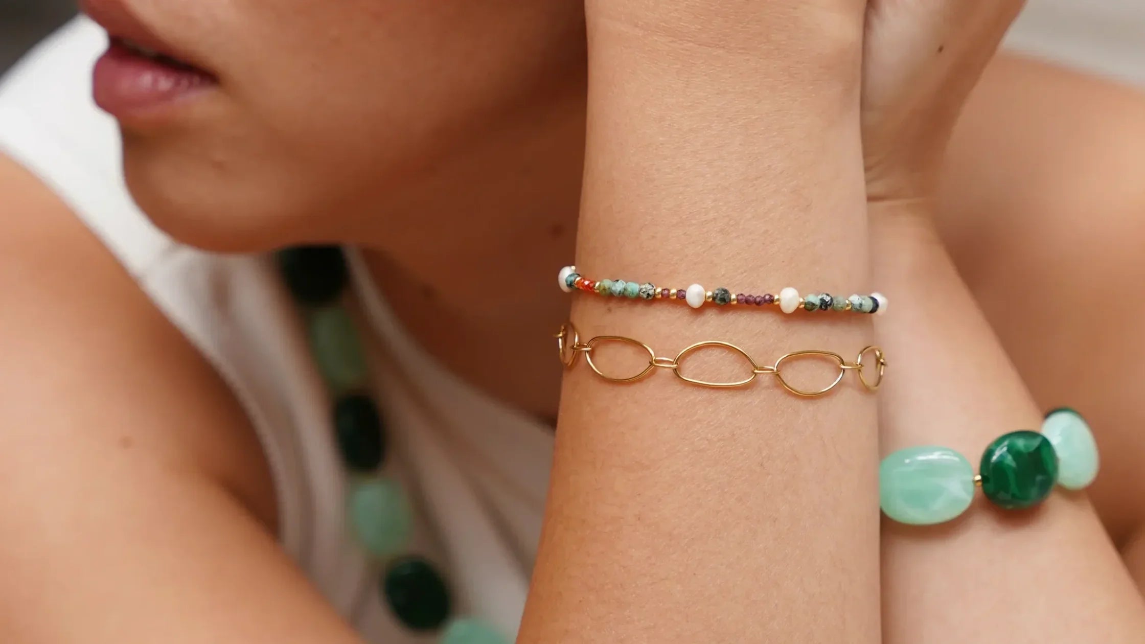 Ontdek de armbanden van Notbranded, stainless steel goudkleurig en zilverkleurig