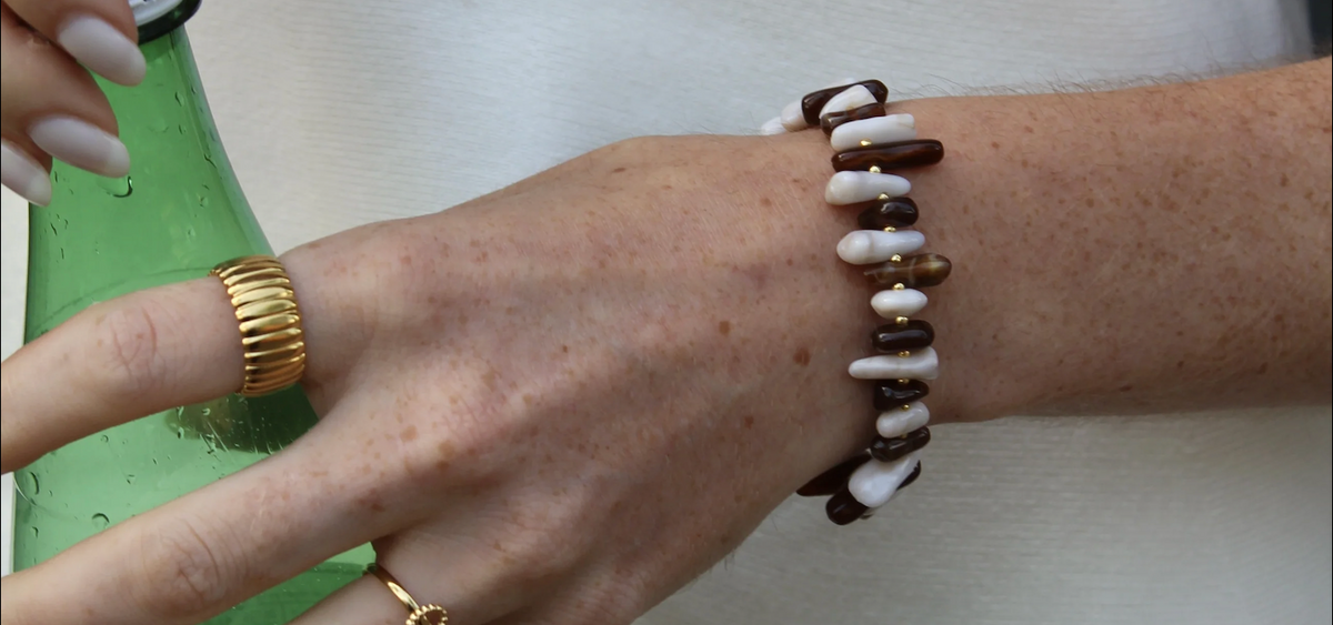 Bruine armband