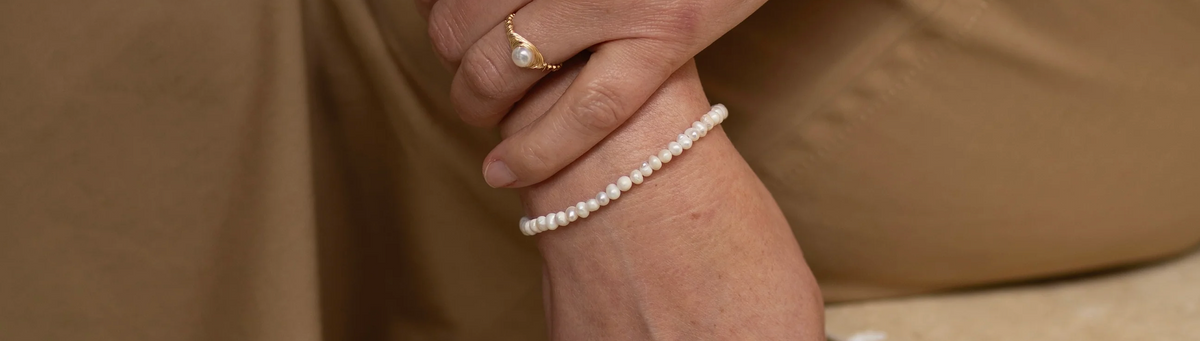 Witte armband