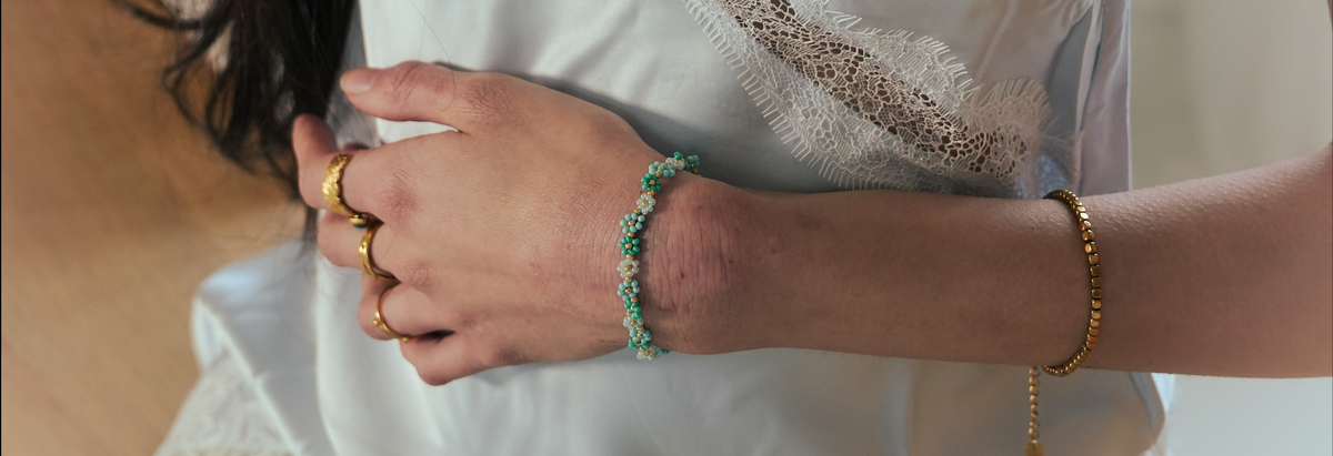 Groene armband