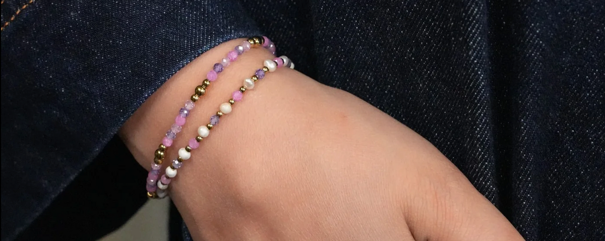 Paarse armband