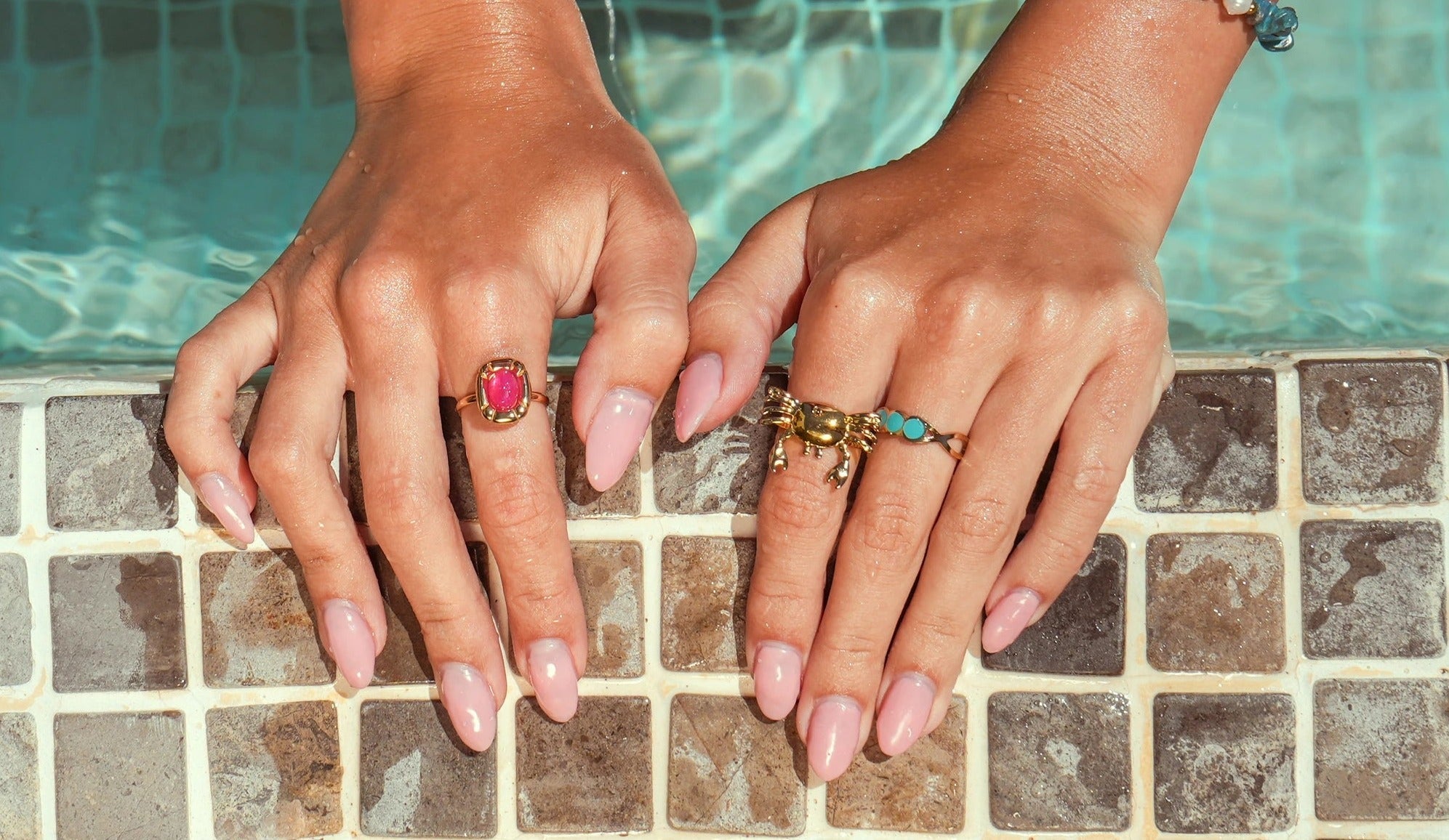 Ontdek de ringen collectie van Notbranded, stainless steel goudkleurig en zilverkleurig
