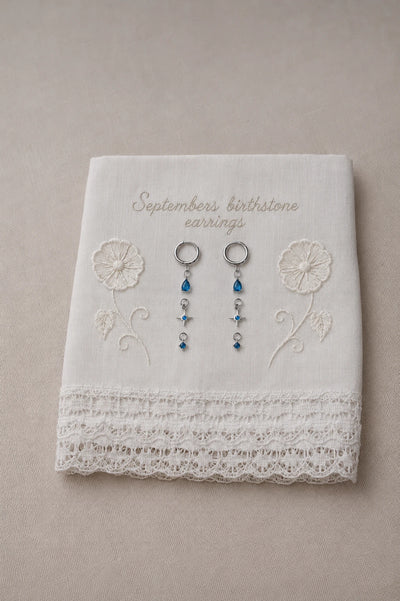 Birthstonebox Ohrringe – Set – Edelstahl