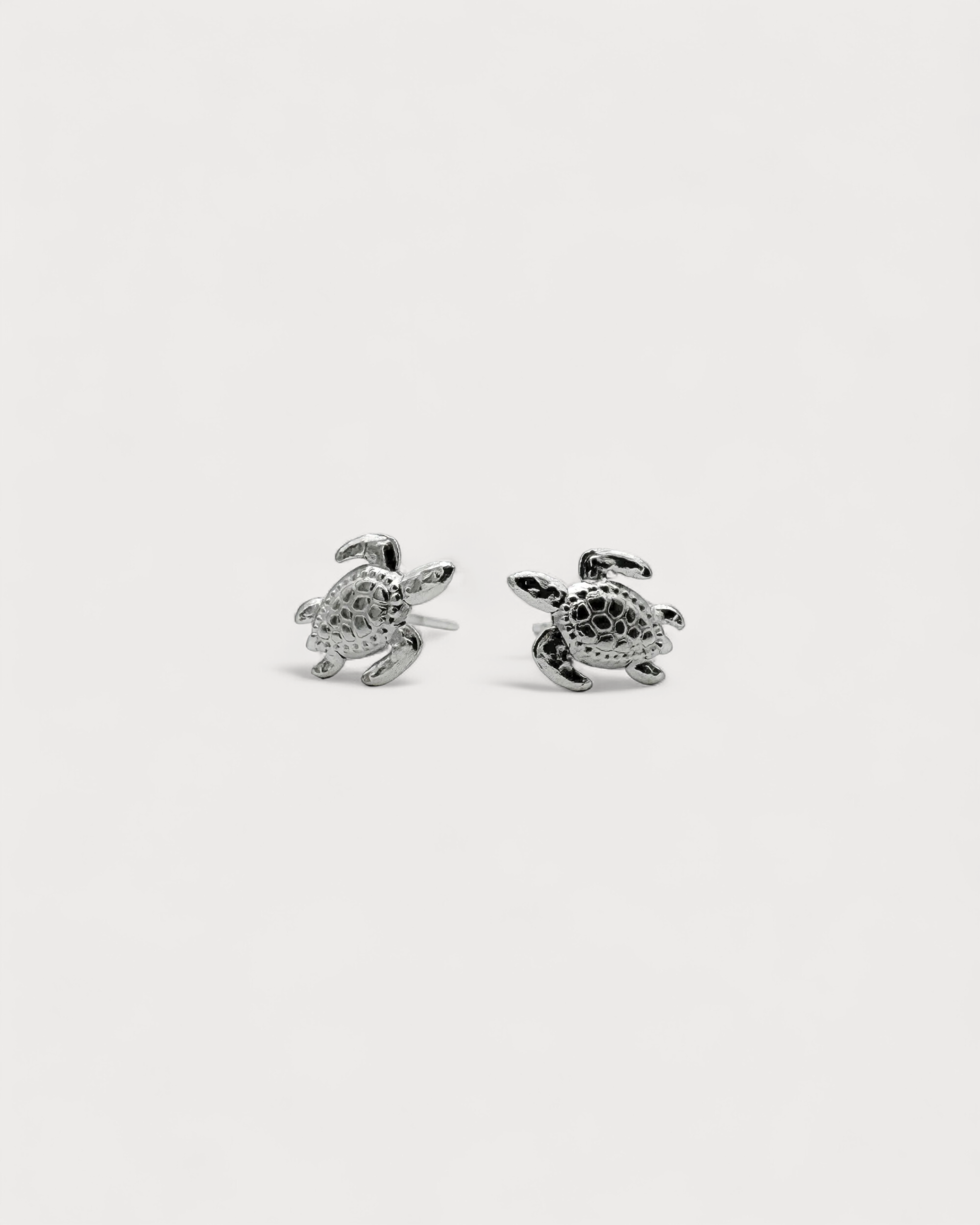 Turtle - Ohrstecker - Ohrringe - Edelstahl