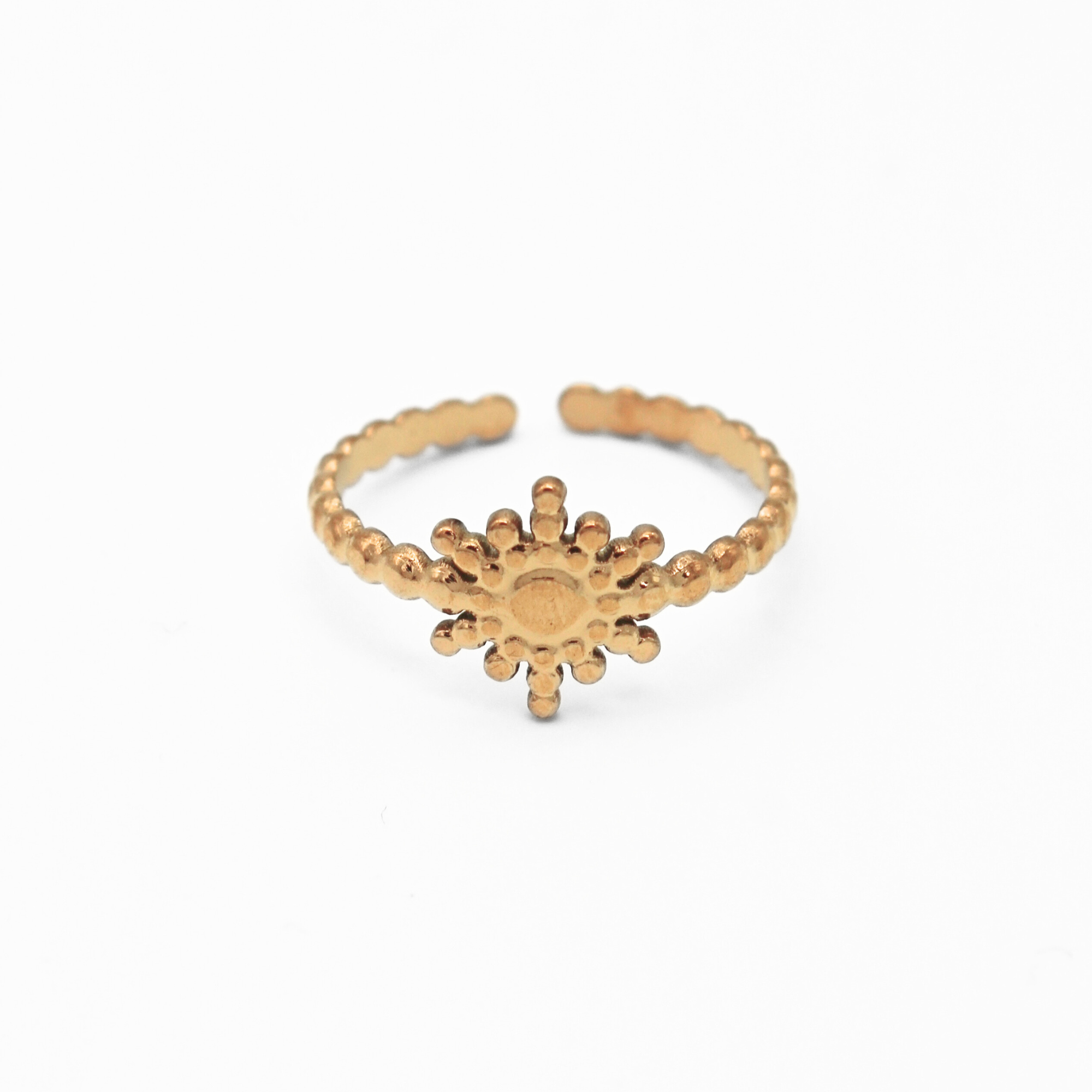 Shine - Ring - Edelstahl - Verstellbar