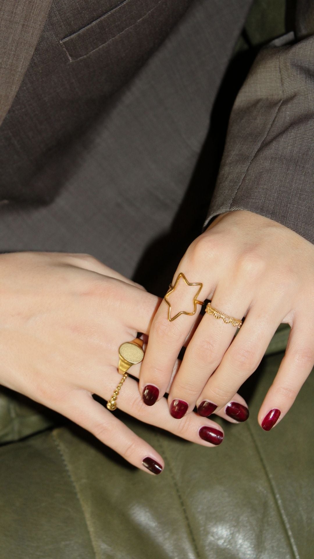 Julia - Ring - Edelstahl - Einstellbar