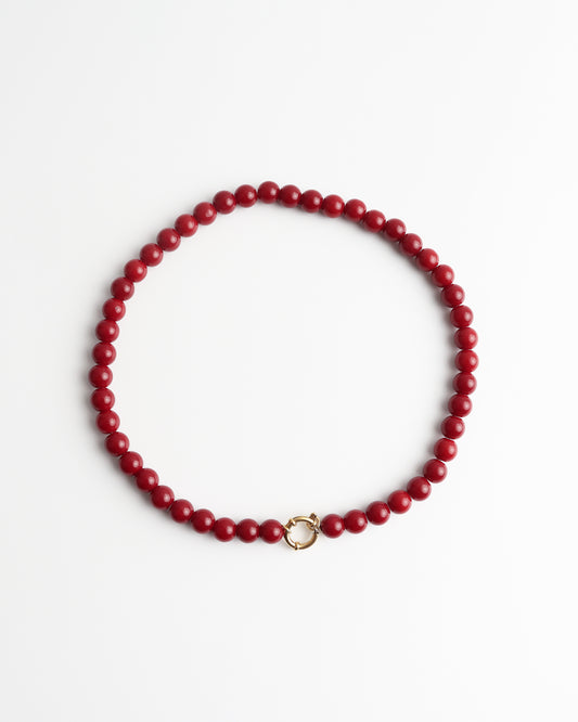 Samira - Halskette - Naturstein - Edelstahl