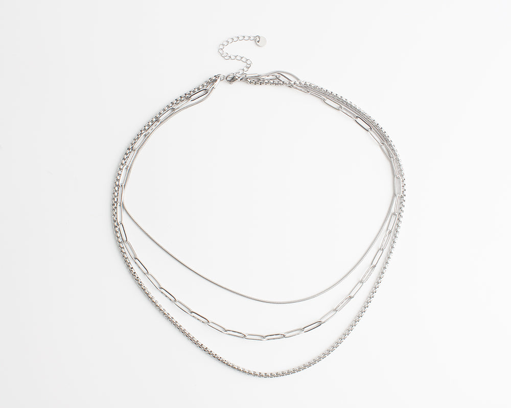Gwen - Necklace - Stainless Steel