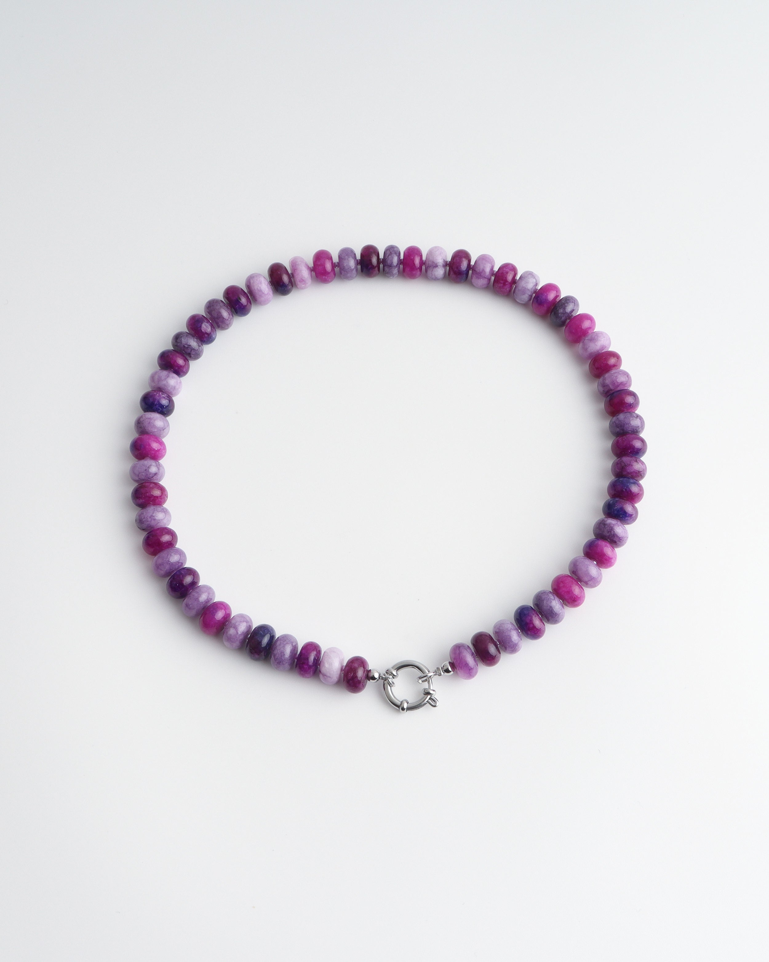 Clarisa - Necklace - Natural Stone - Stainless Steel