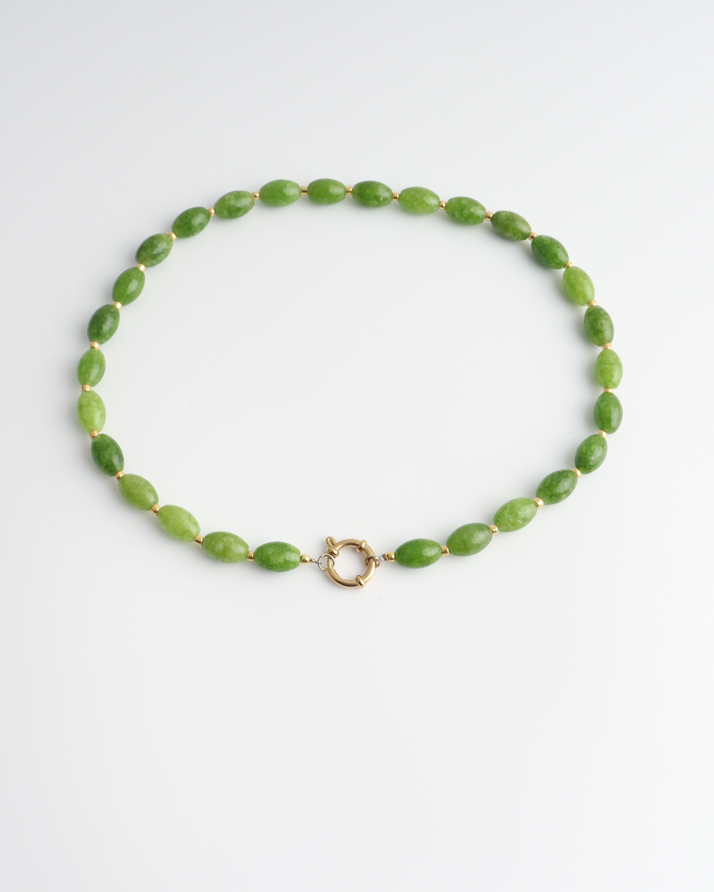 Jossy - Halskette - Naturstein - Edelstahl