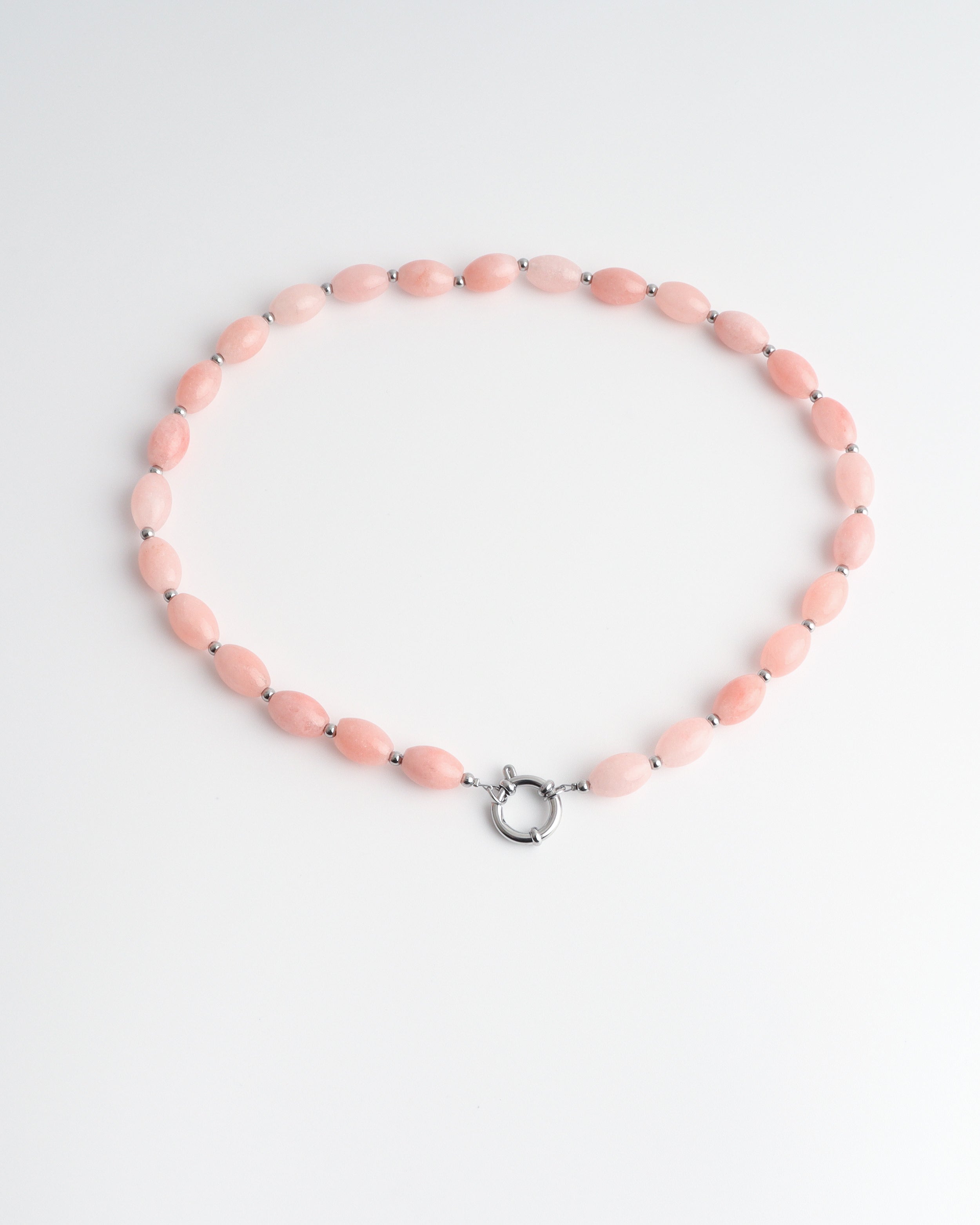 Jossy - Halskette - Naturstein - Edelstahl